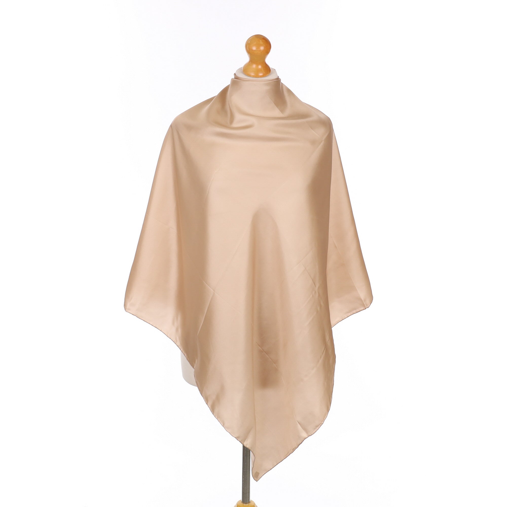 Liberty Plain Nude Silk Scarf