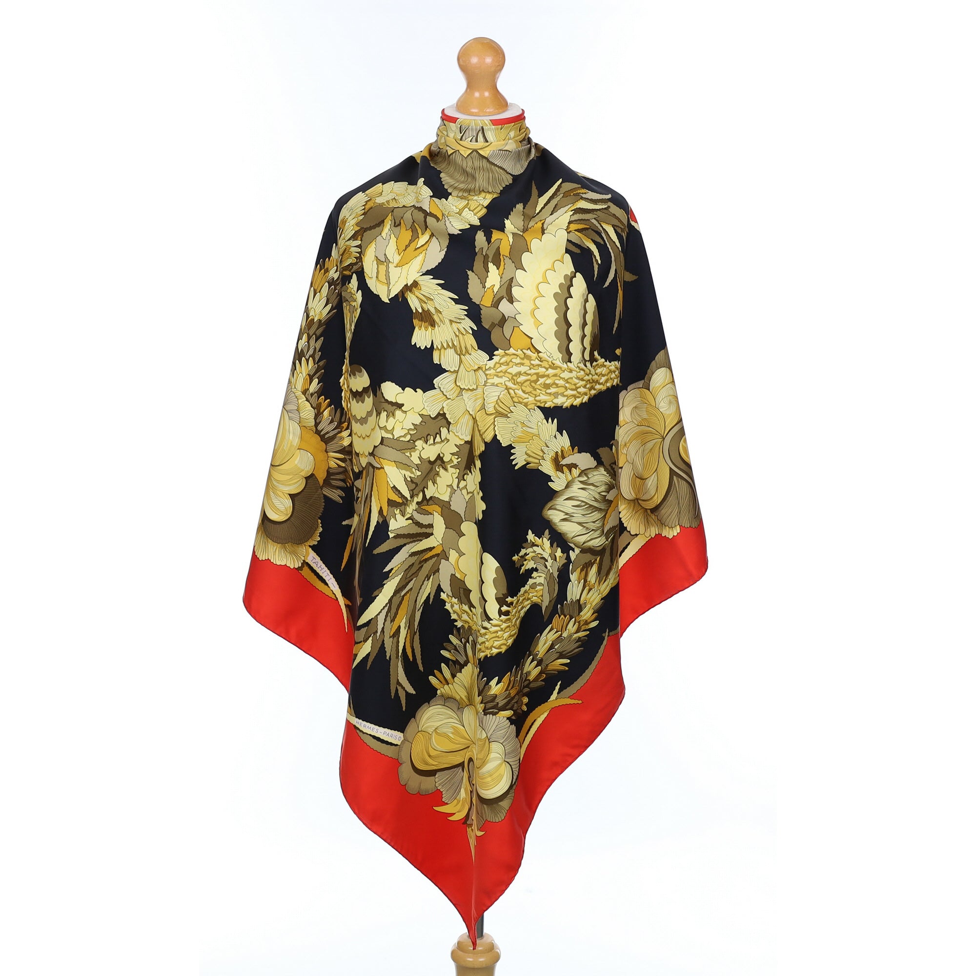 Hermès Tahiti Silk Scarf