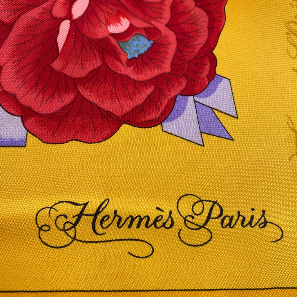 Hermès Fleurs de L’Opéra Silk Scarf