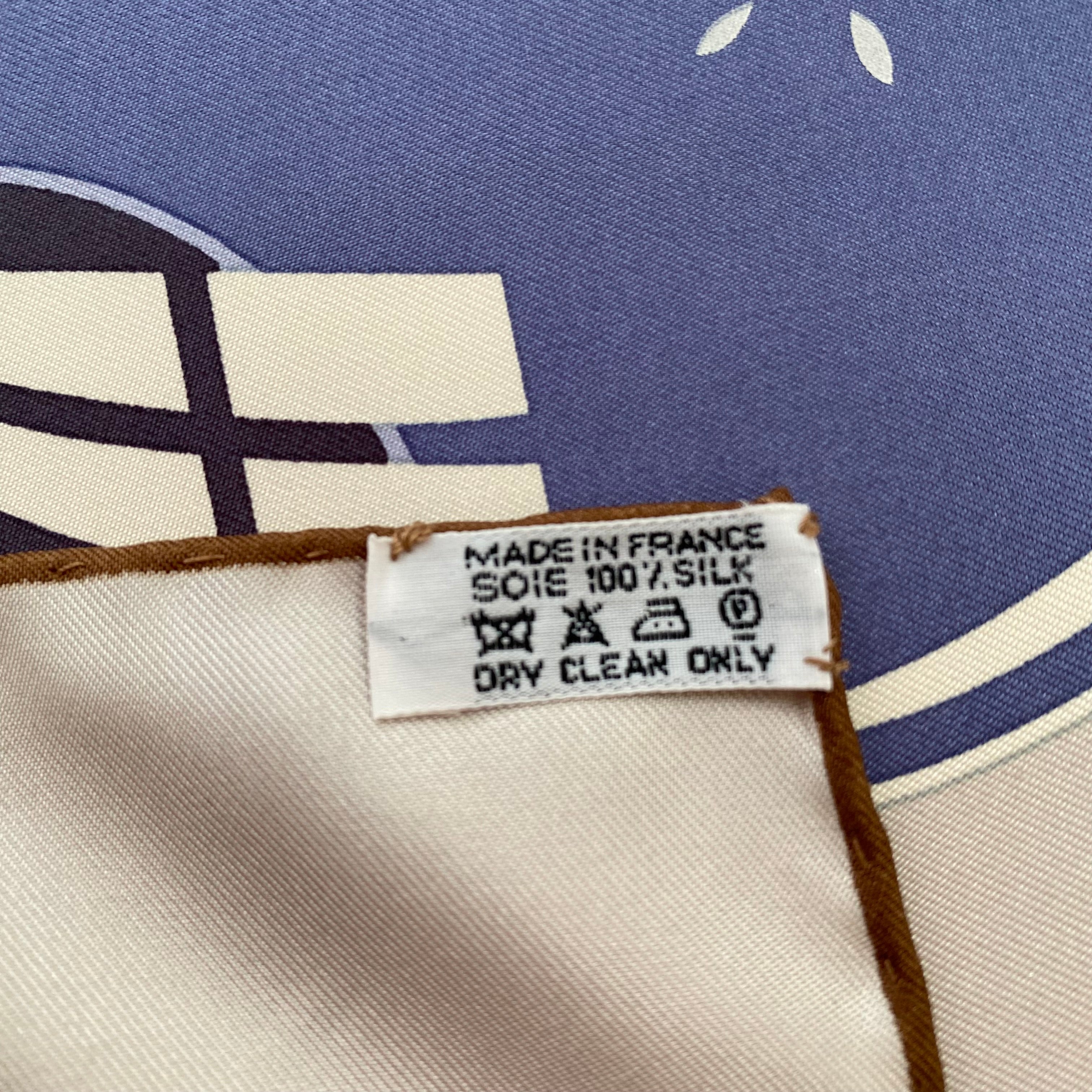 Pristine Boxed Hermès Bal de Bulles Silk Scarf Quite Rare