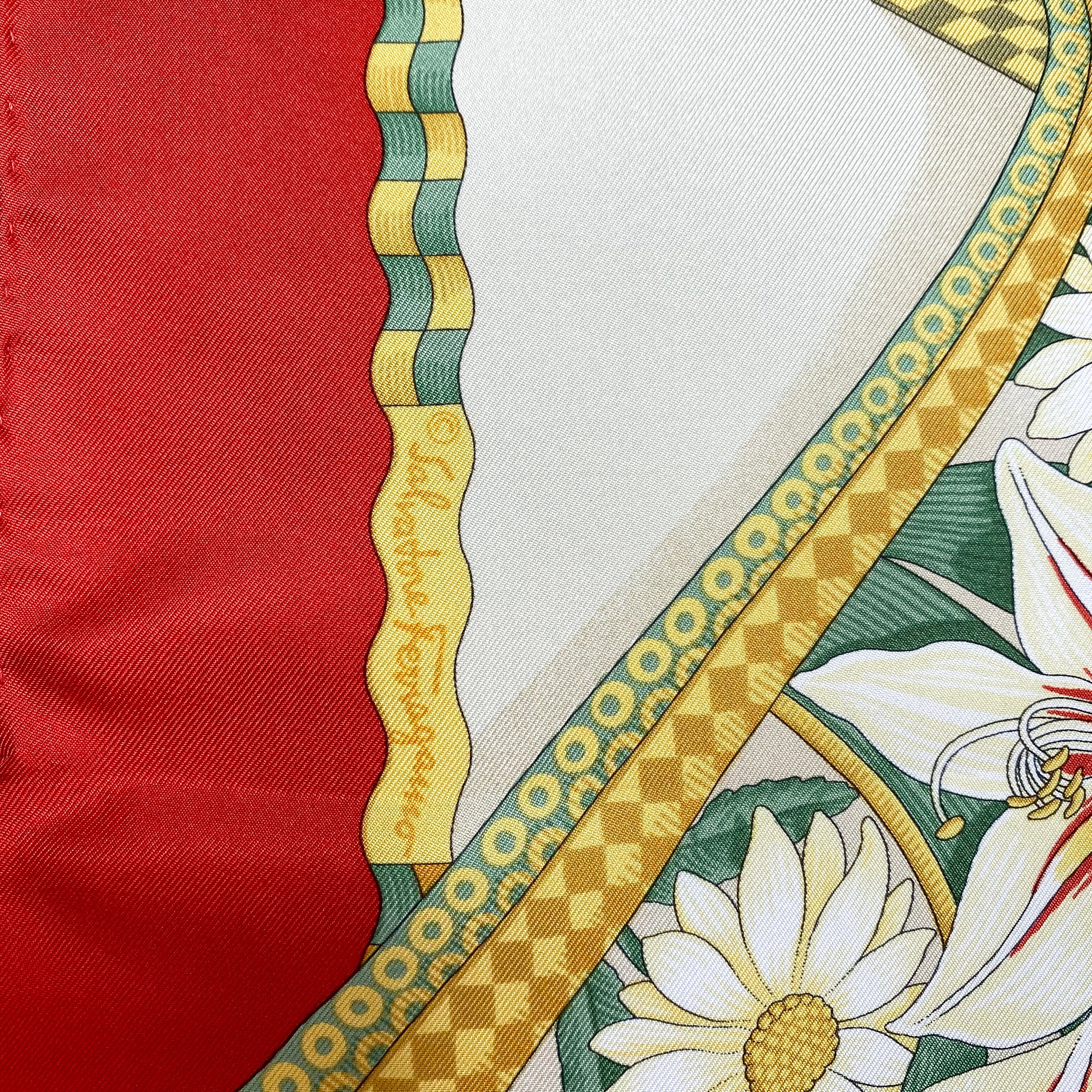 Salvatore Ferragamo Butterfly Silk Scarf
