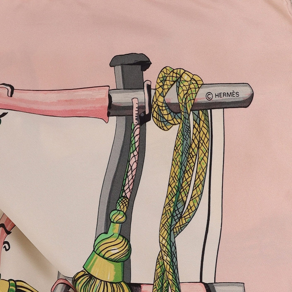 Hermès Passementerie Silk Scarf