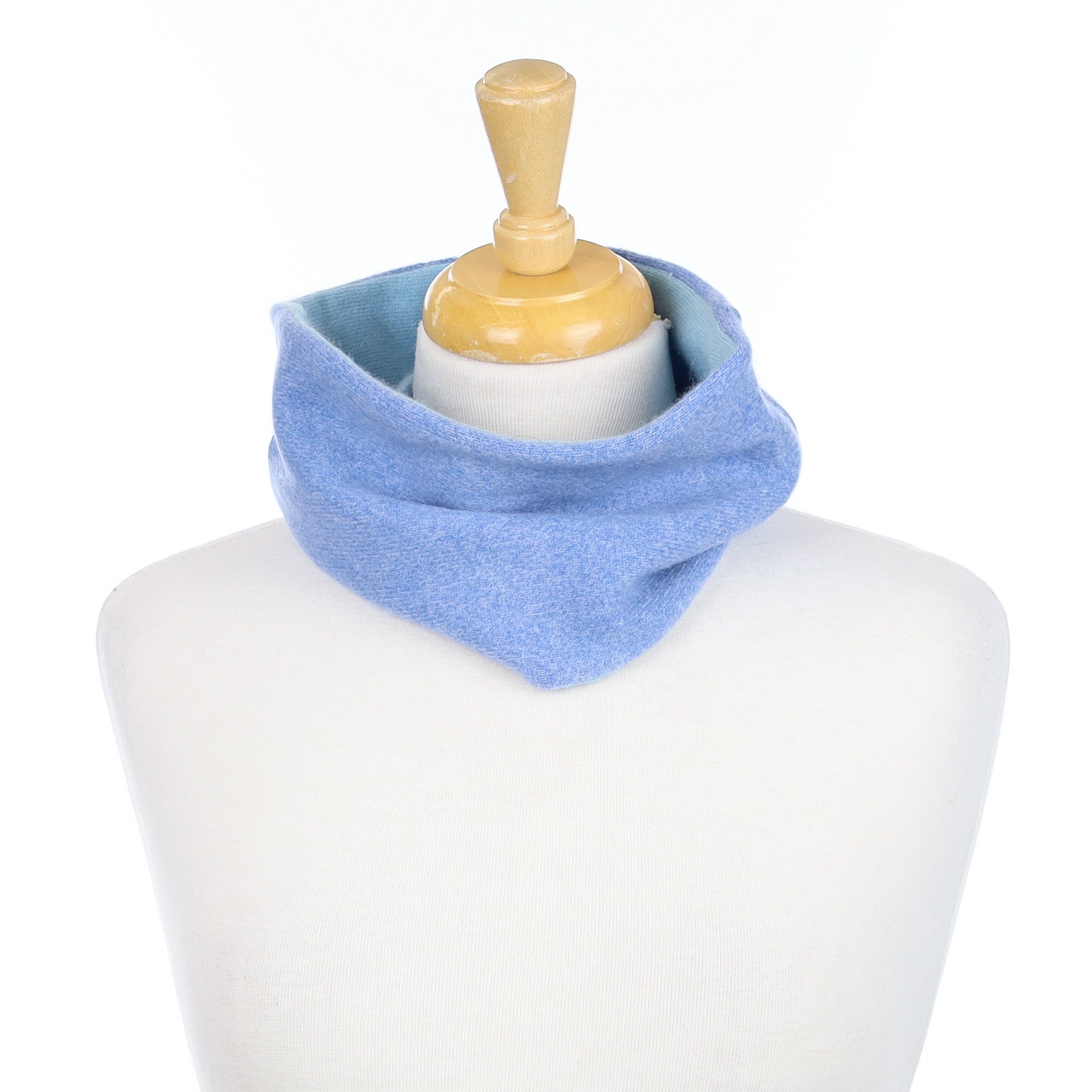Sky Blue Marl and Opal Neck Warmer