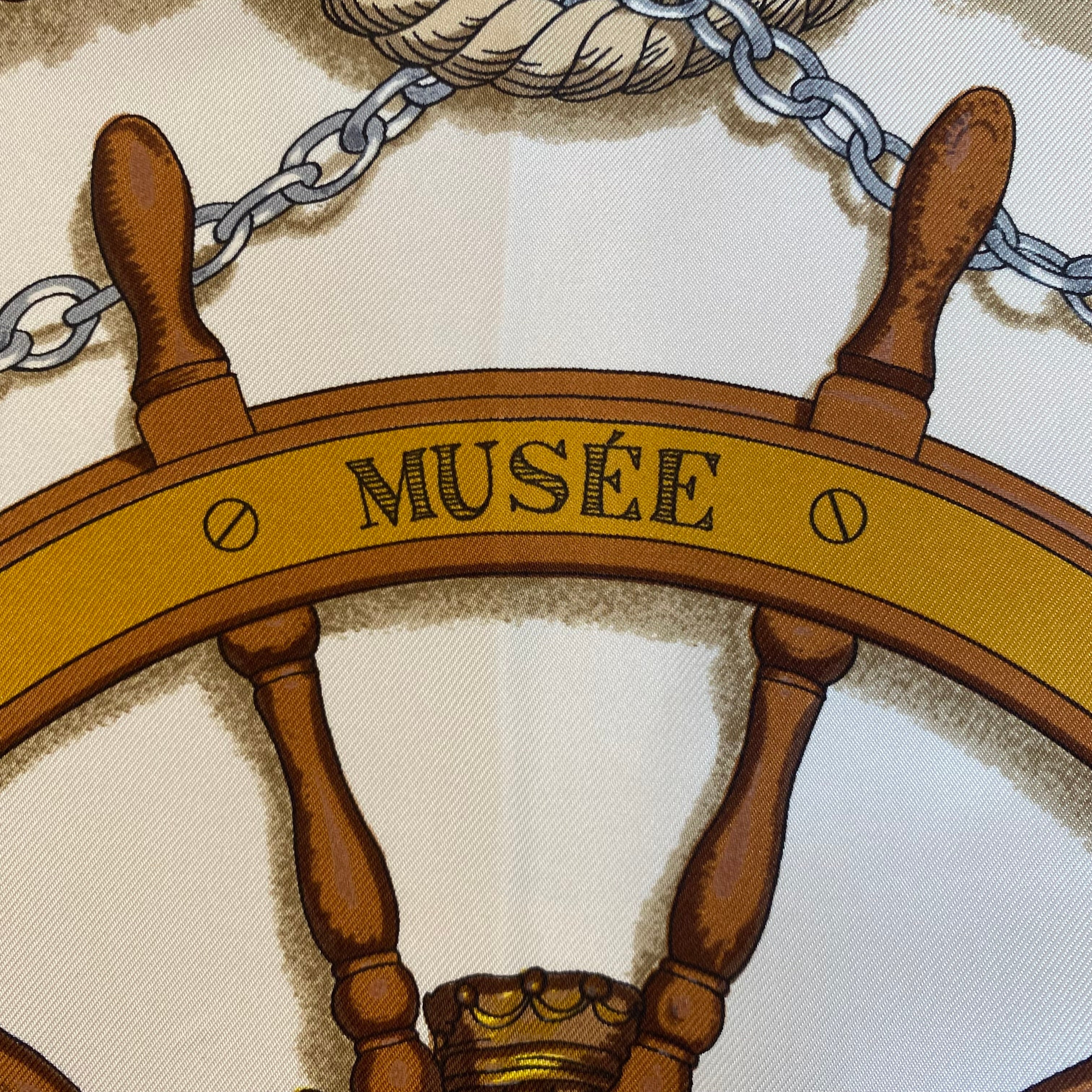 Hermès Musée Silk Scarf Quite Rare