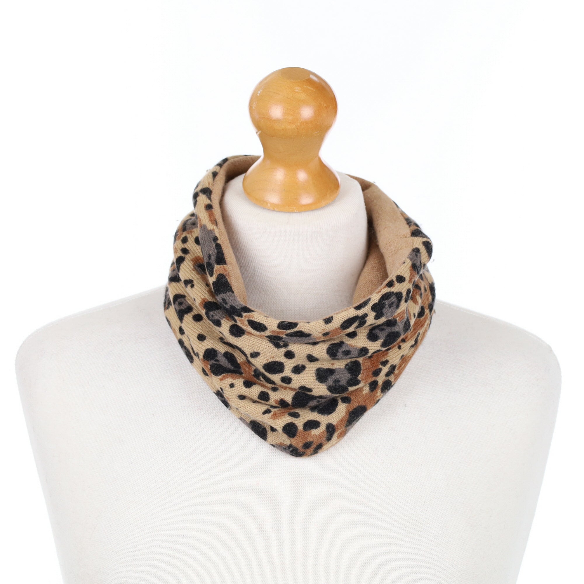 Leopard Print Neck Warmer