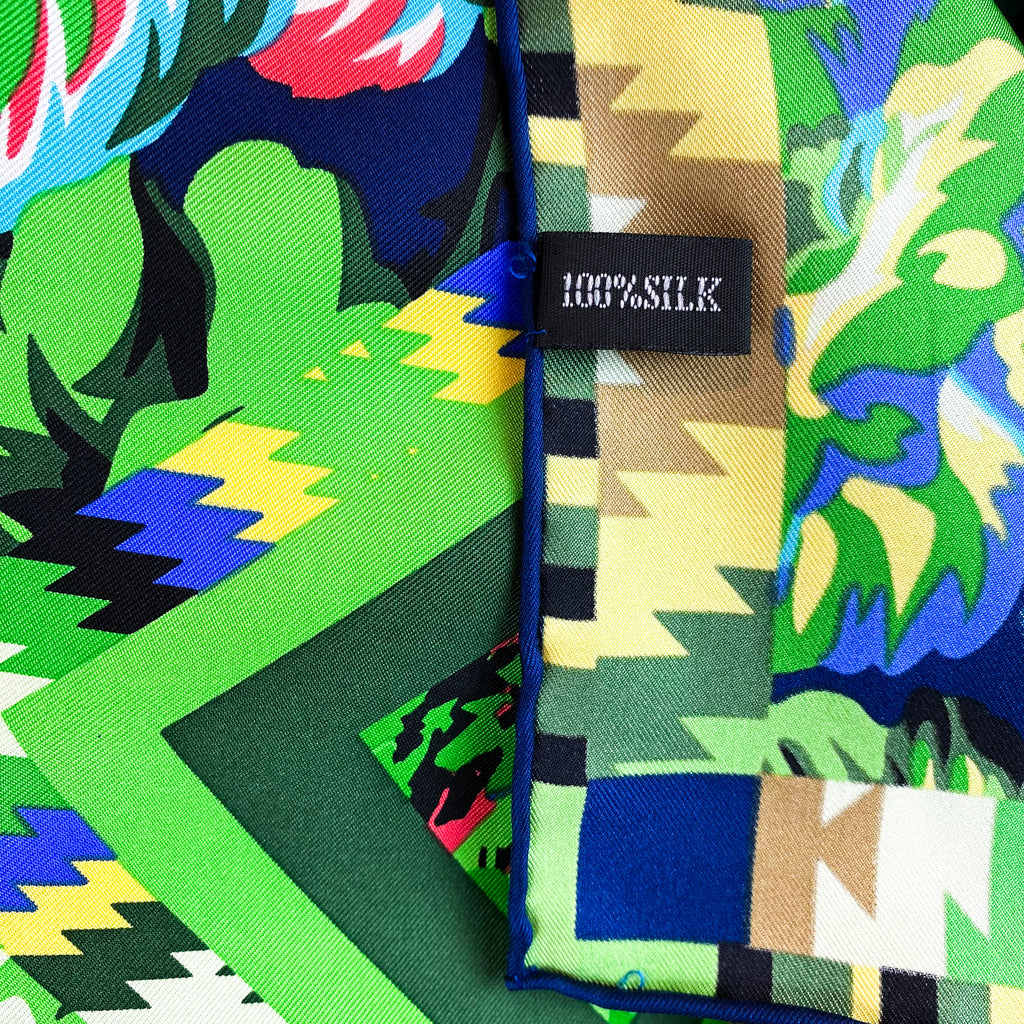 Immaculate Kenzo Designer Silk Scarf