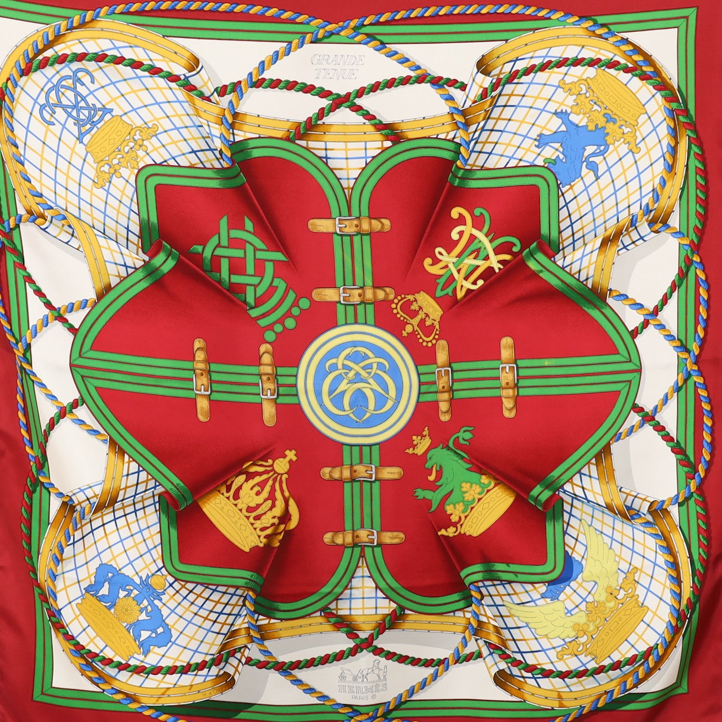 Hermès Grande Tenue Silk Scarf