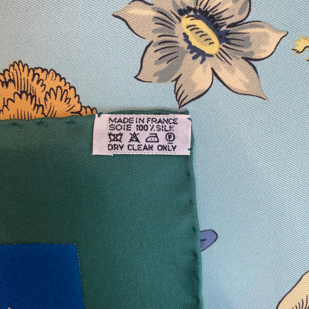 Hermès Les Jardiniers du Roy Boxed Silk Scarf