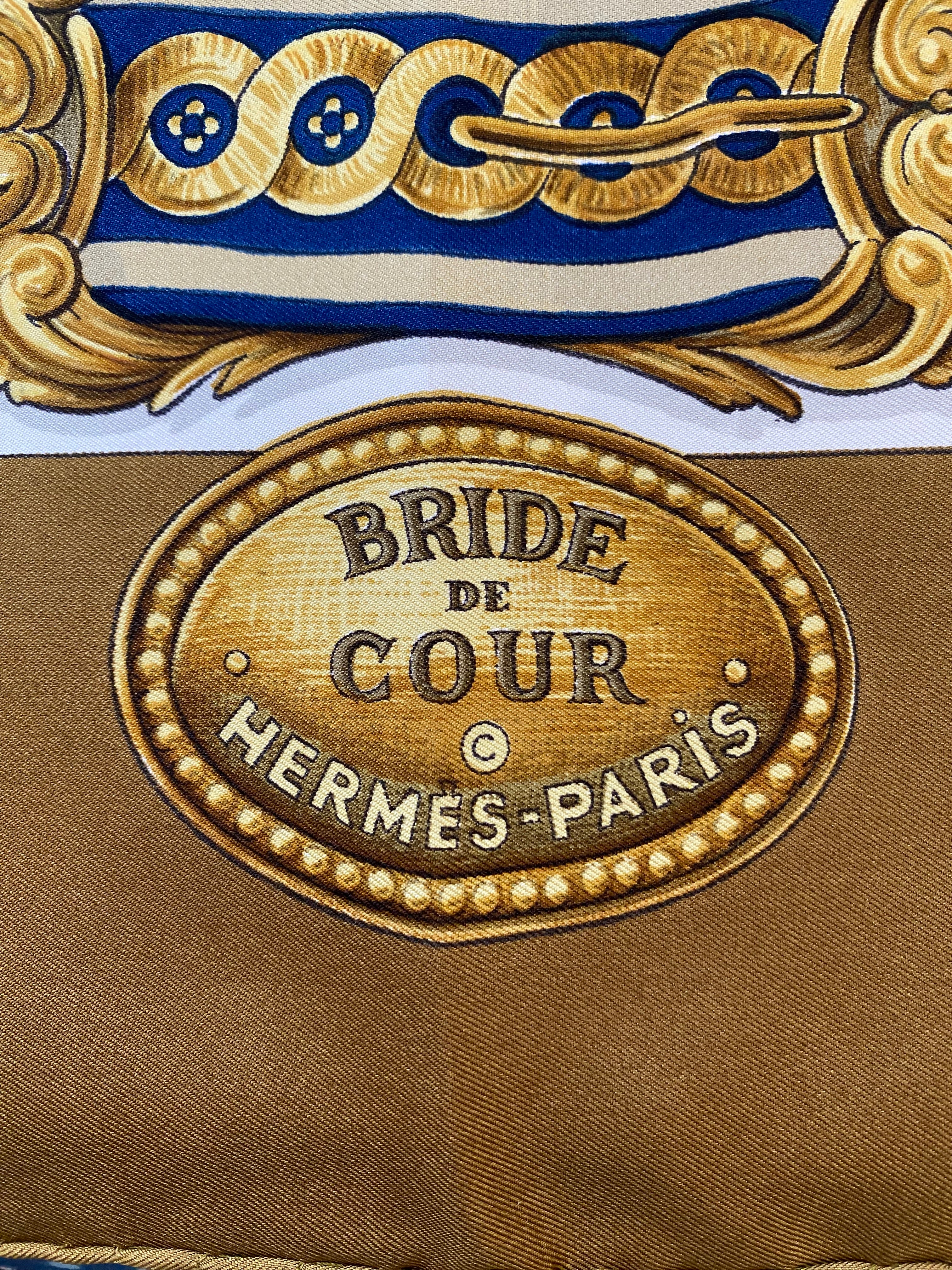 Hermès Bride De Cour Silk Scarf