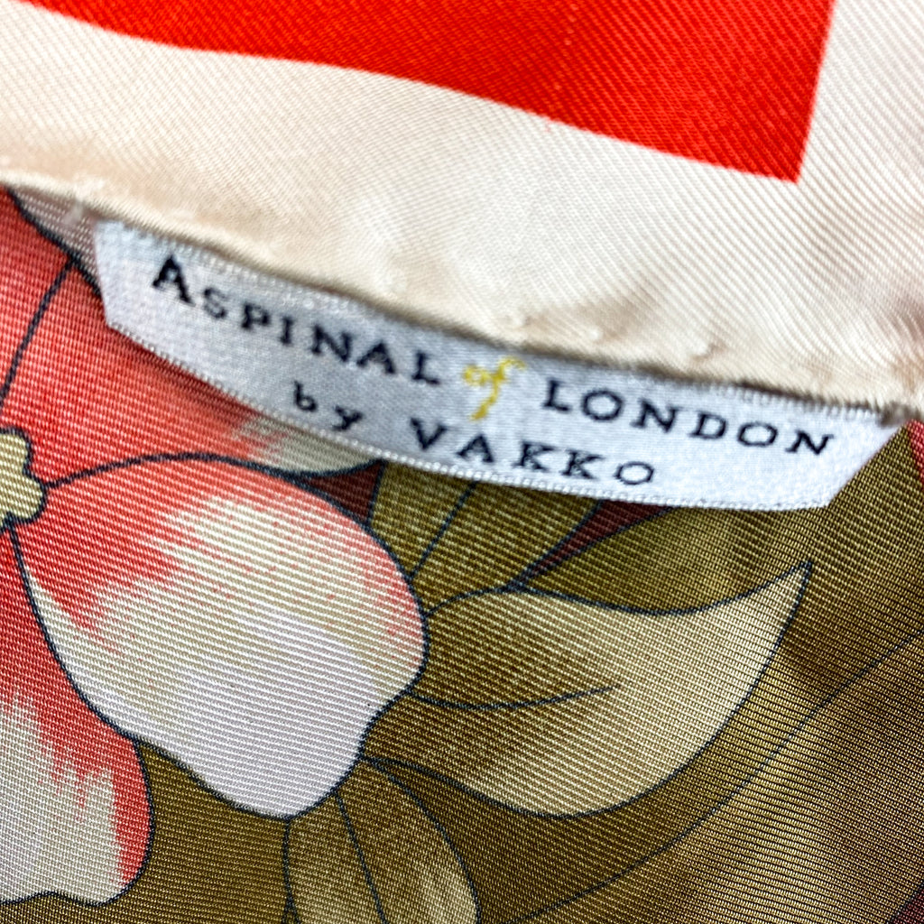 Immaculate Aspinal of London Floral Designer Silk Scarf