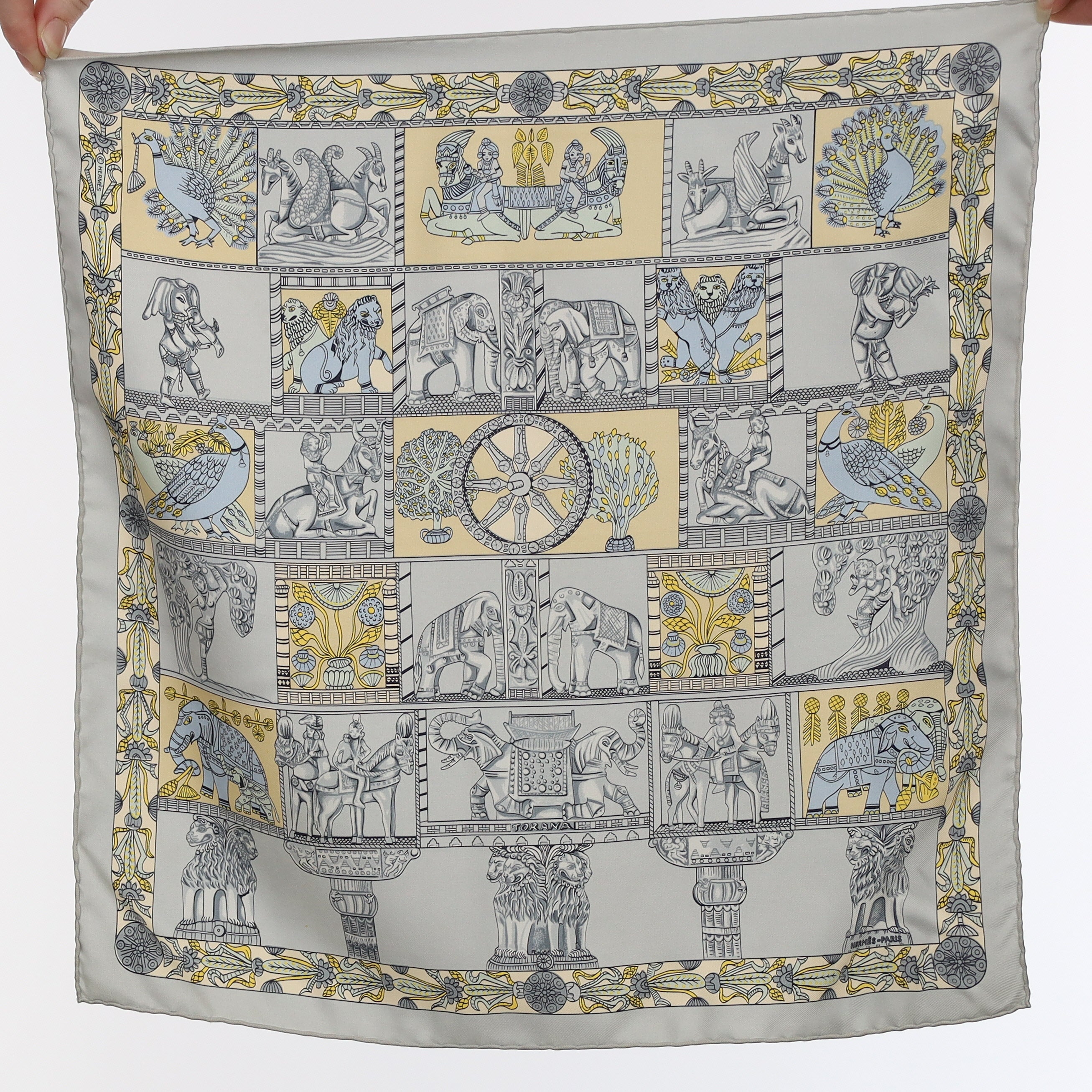 Hermès Torana 42 Silk Scarf