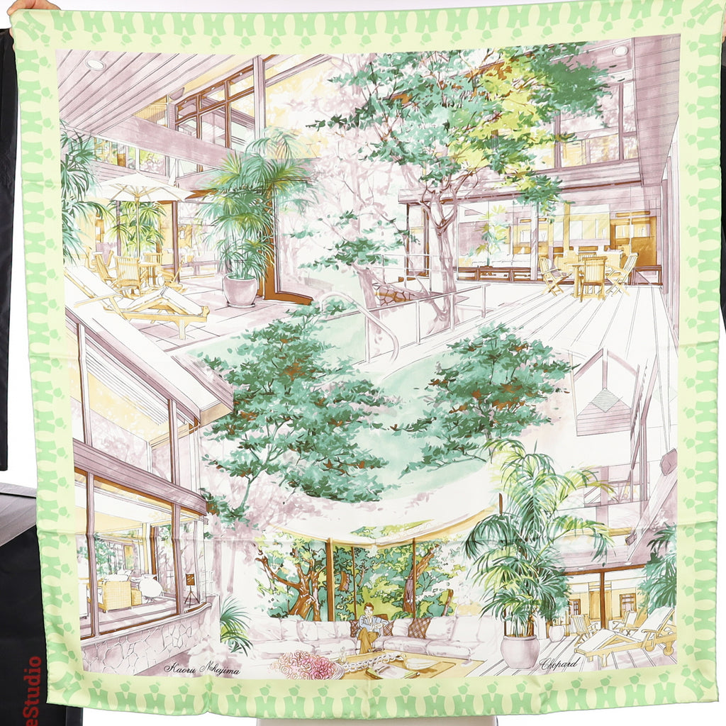 Brand New Boxed Chopard Silk Scarf