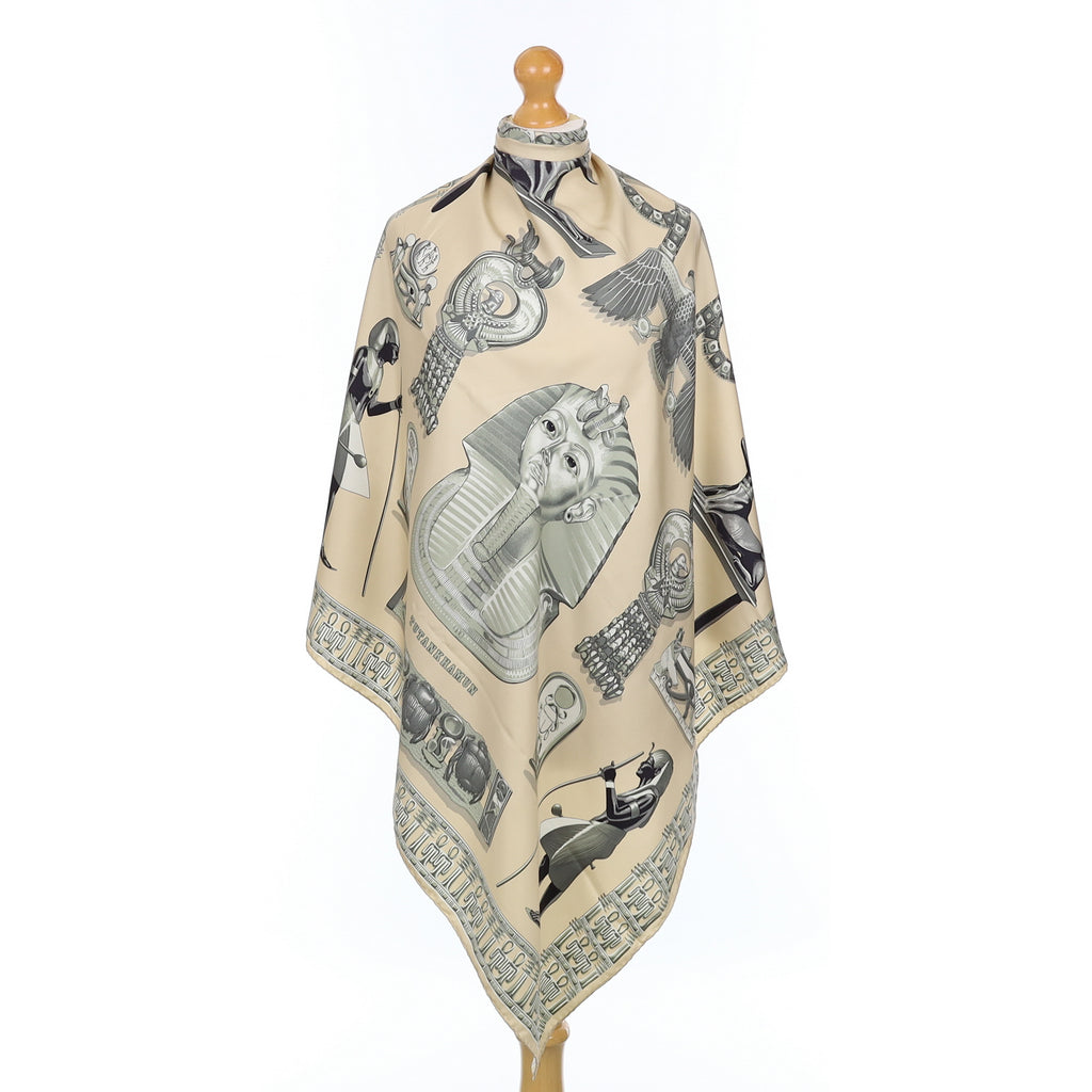 Hermès Tatankhamun Silk Scarf