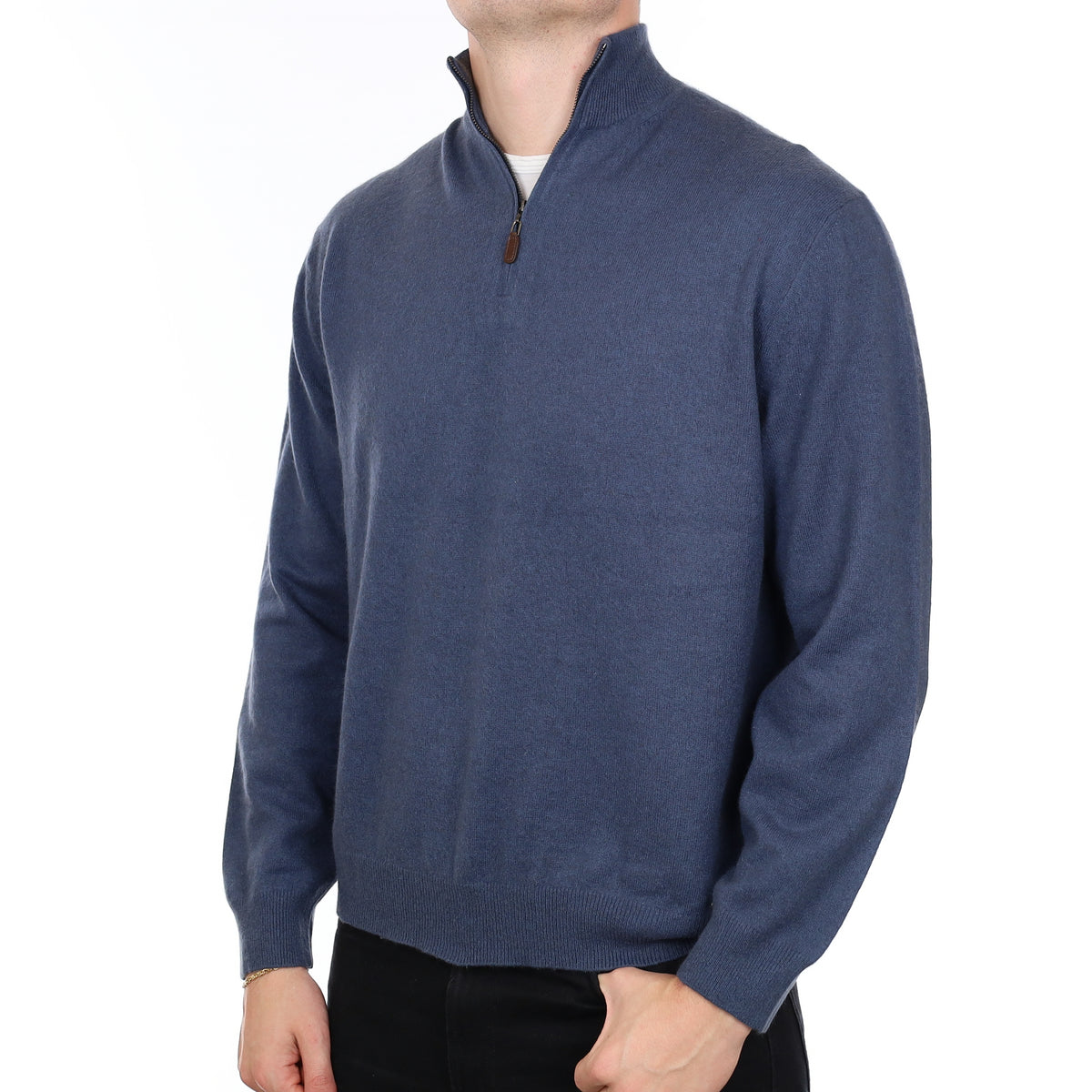 Men’s Naval Blue 1/4 Zip Jumper XL