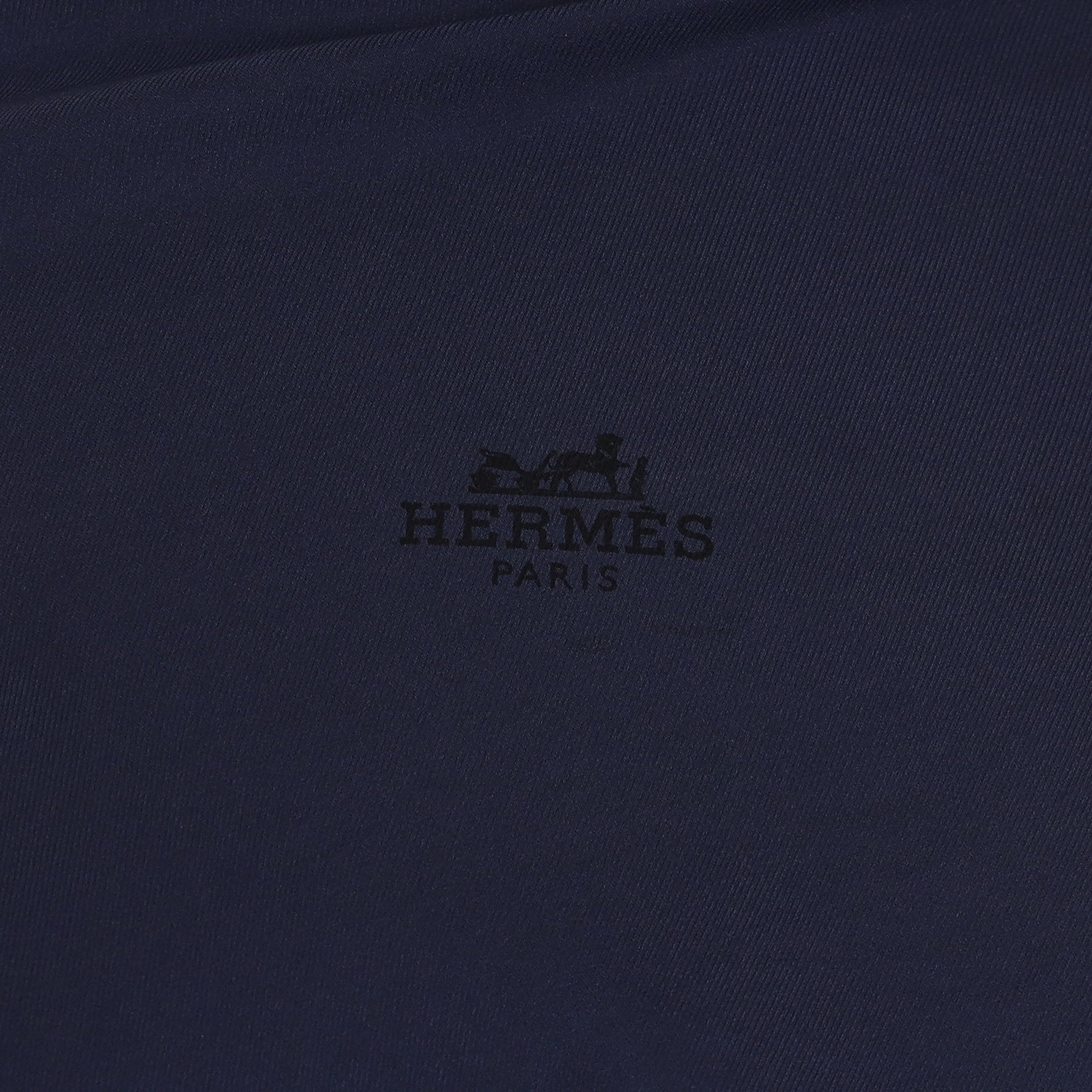 Hermès Navy Cashmere Losange Scarf