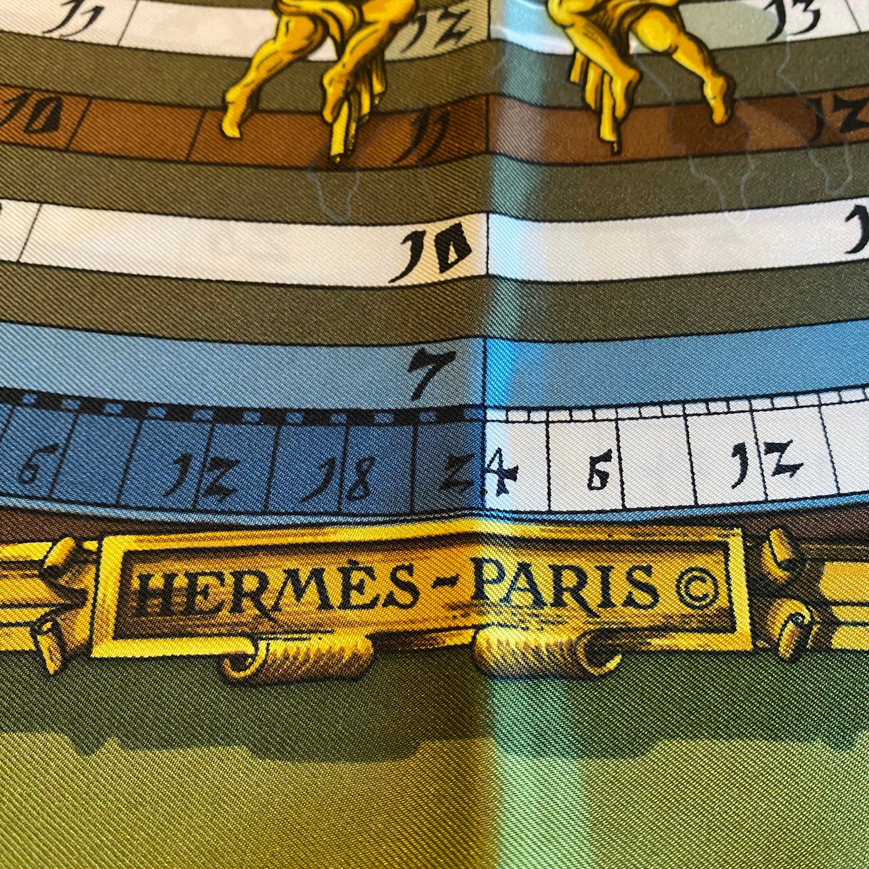 Hermès Dies et Hore Astrologie Silk Scarf