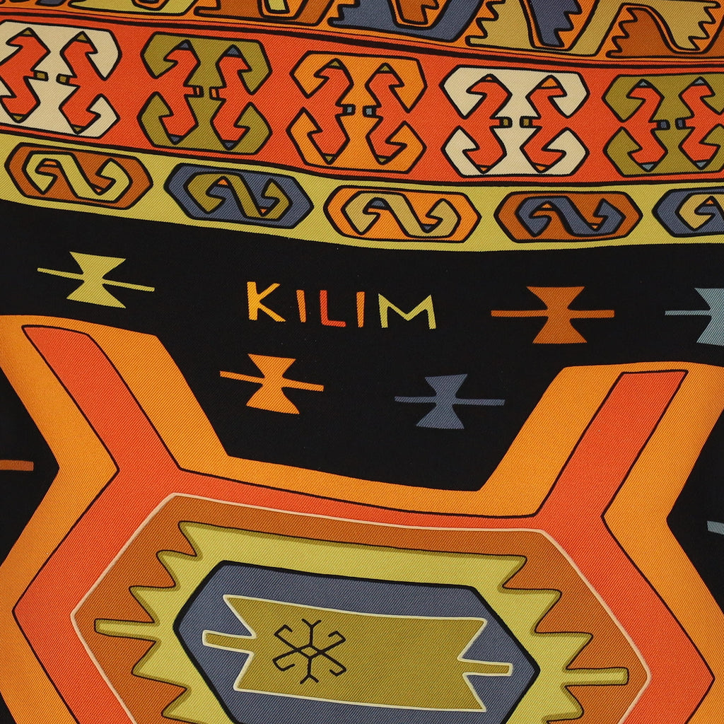 Hermès Kilim Silk Scarf