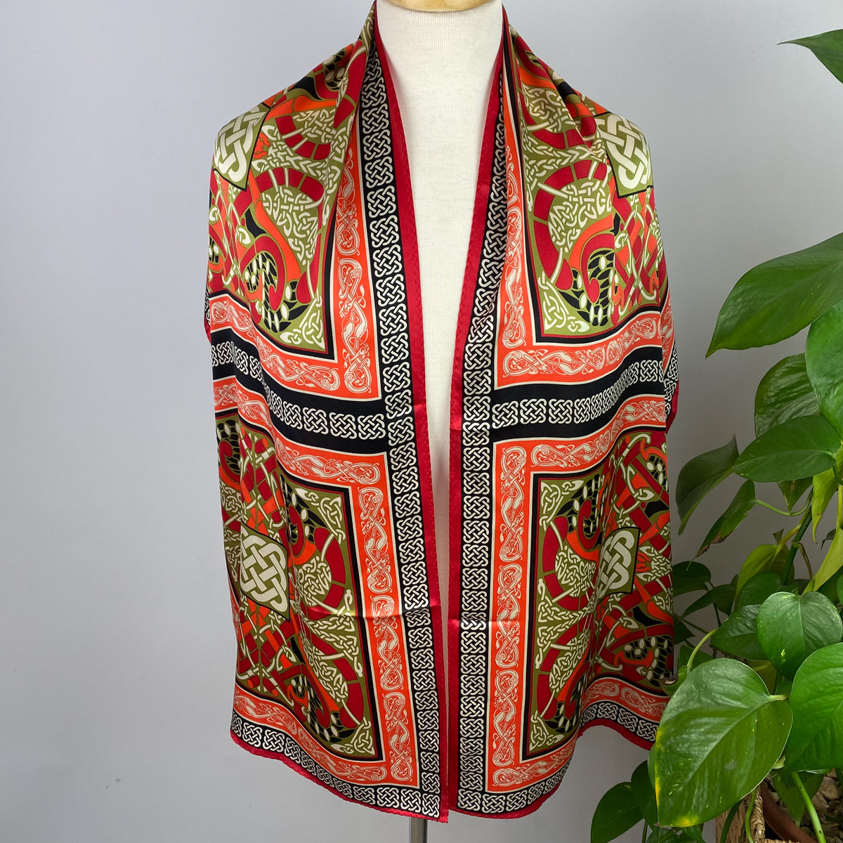 Patrick Francis Modern Silk Scarf