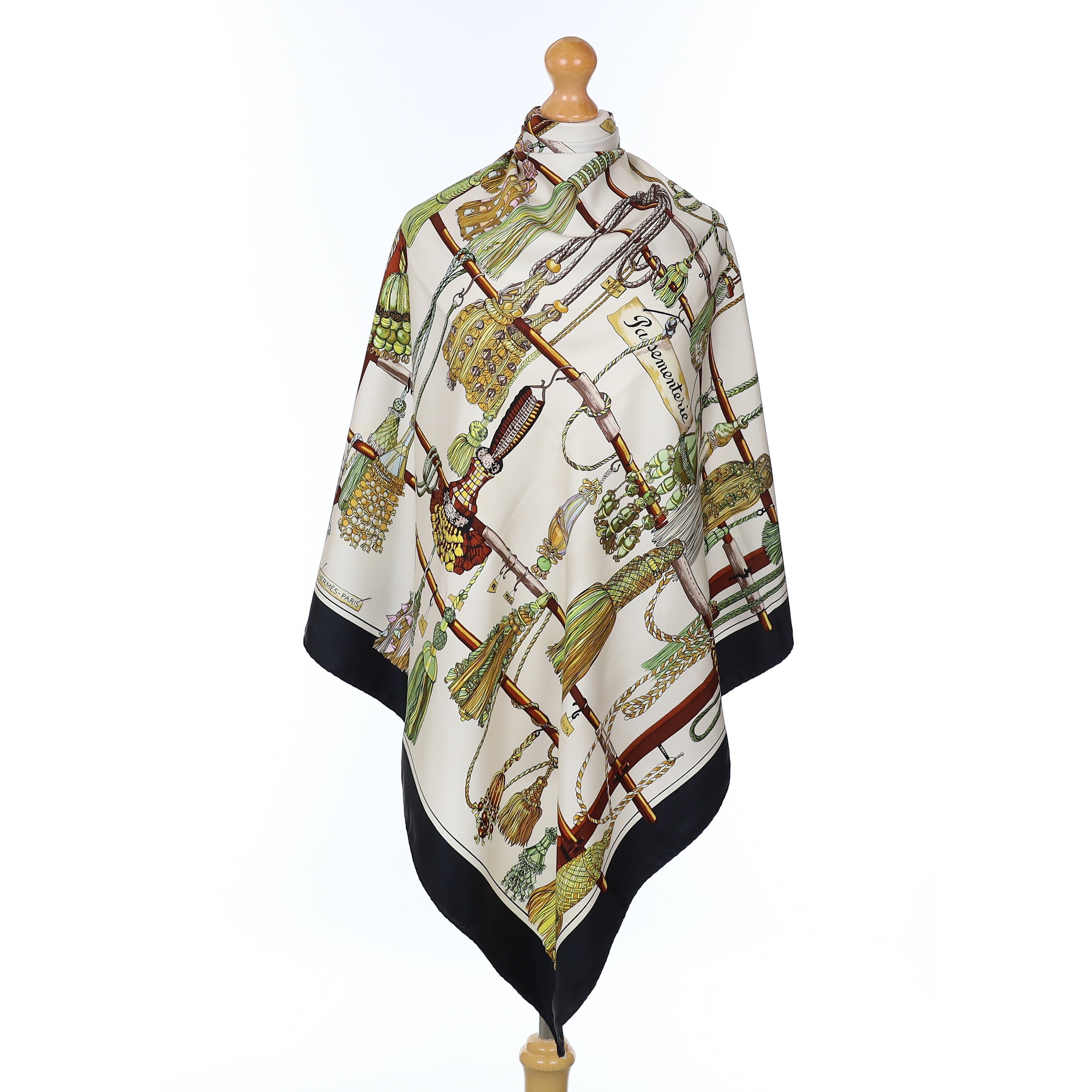 Hermès Passementerie Silk Scarf