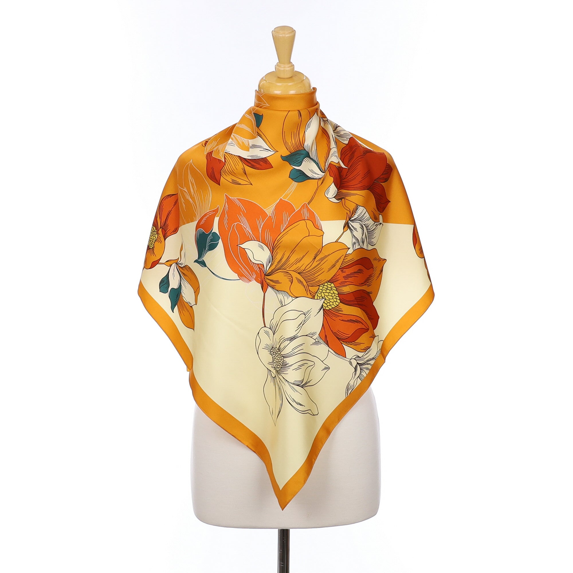 Brand New Boxed Wensli Silk Scarf