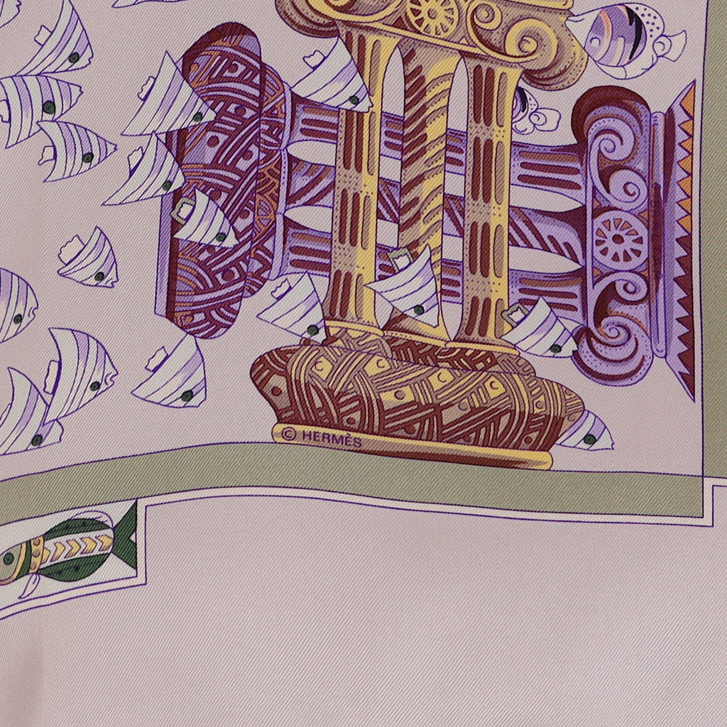 Hermès Rencontre Océane Silk Scarf