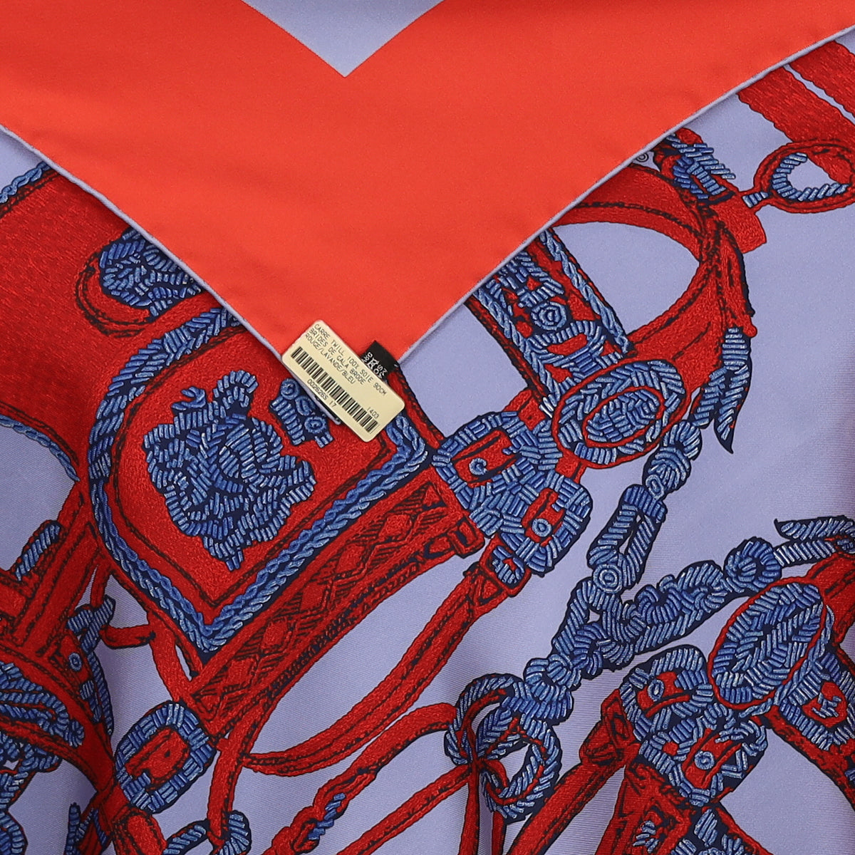 Hermès Brides De Gala Brodé Main Silk Scarf Rare