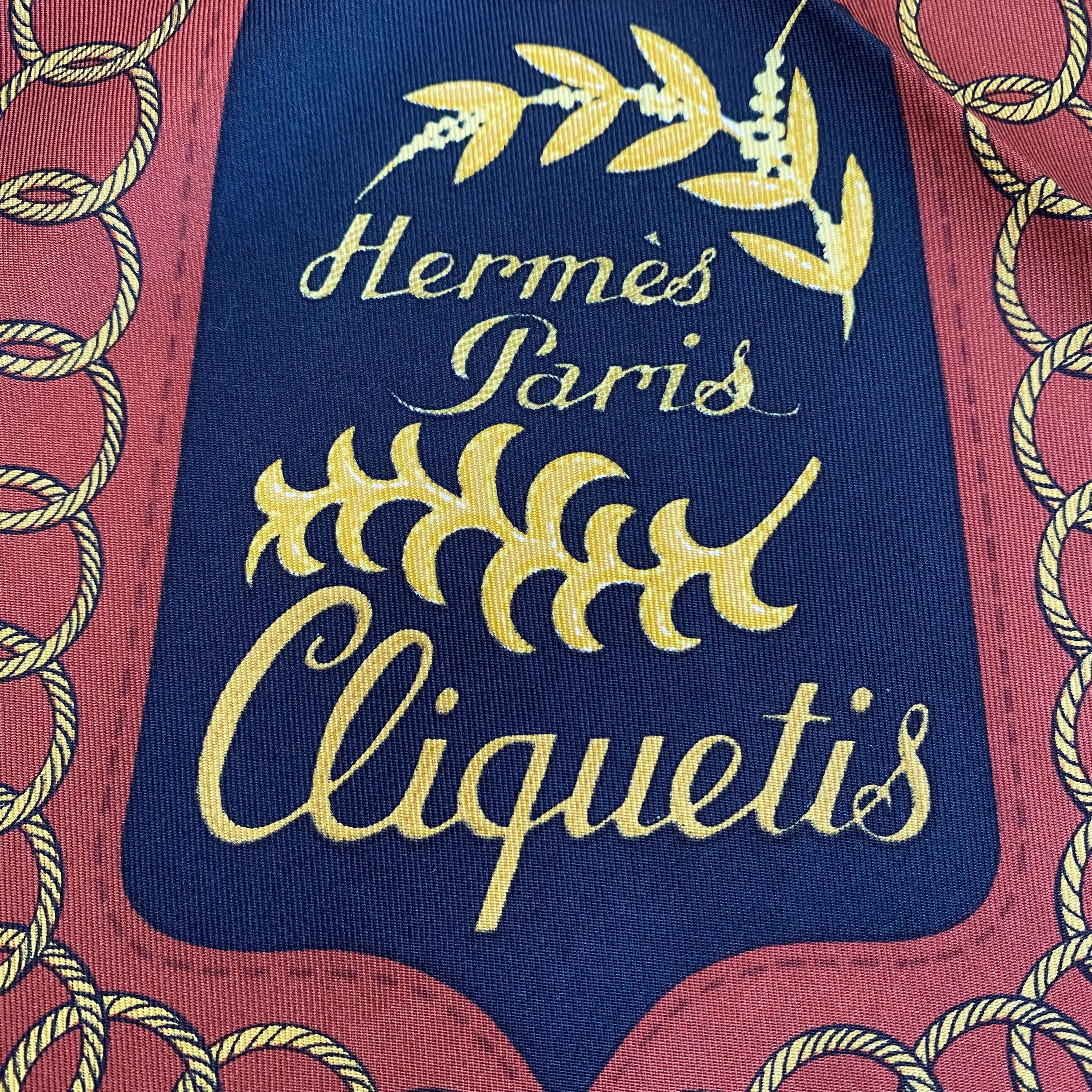 Hermès Cliquetis Silk Scarf