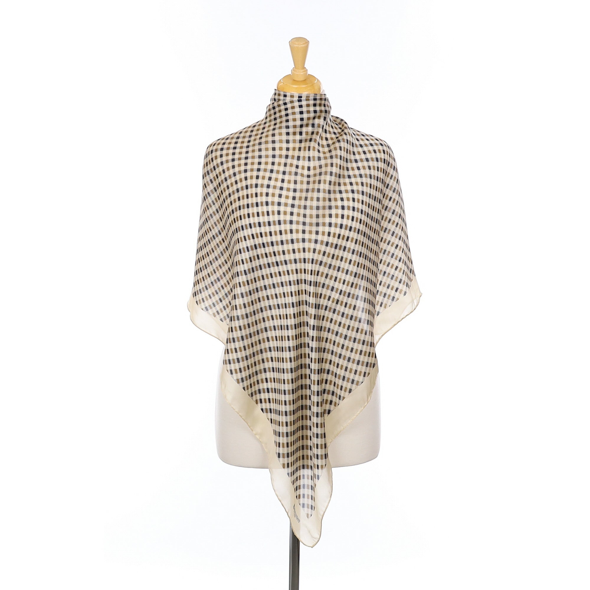 Aquascutum Vintage Silk Scarf