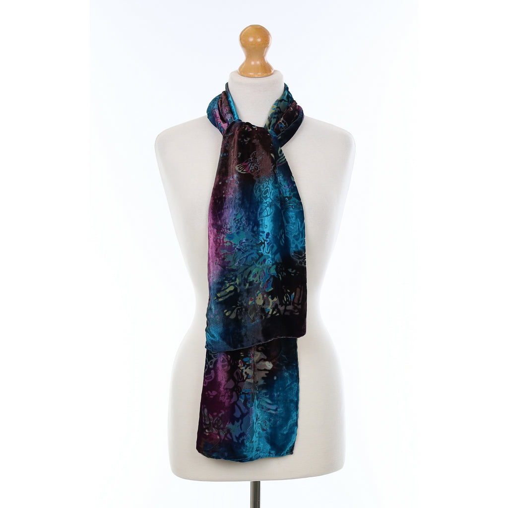 Velvet Silk Blend Scarf