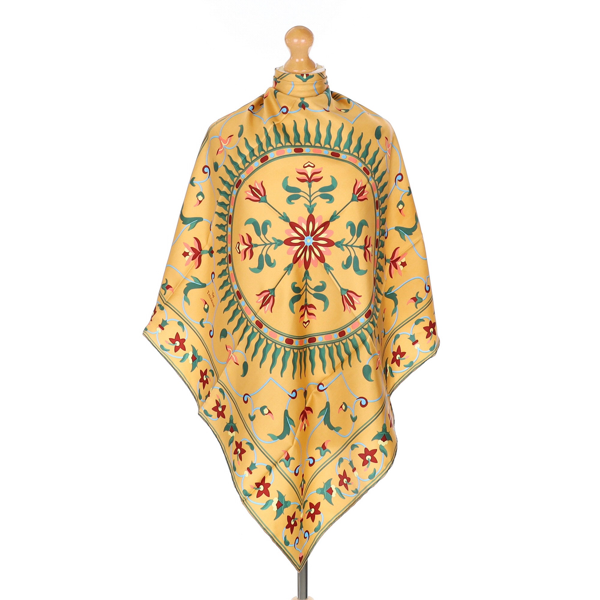 Brand New Tasaram Floral Silk Scarf