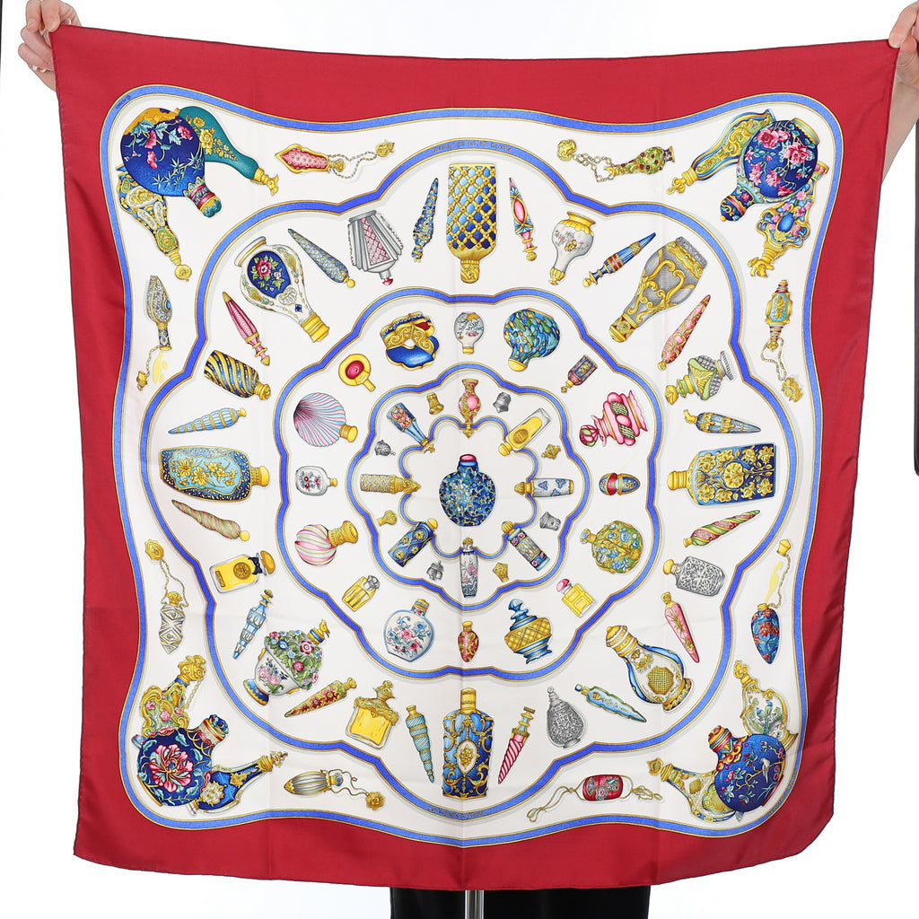 Hermès Qu’ importe Le Flacon Silk Scarf