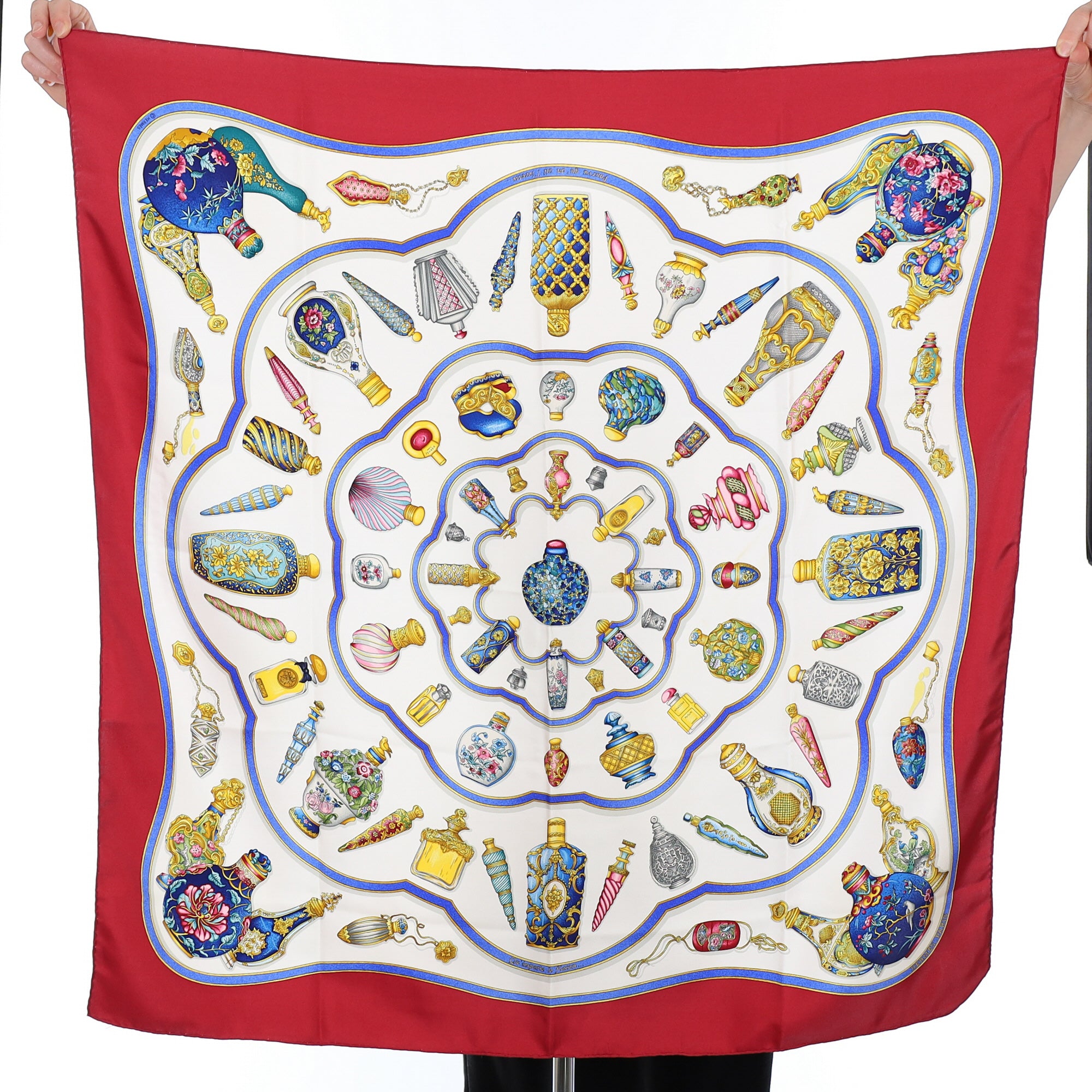 Hermès Qu’ importe Le Flacon Silk Scarf