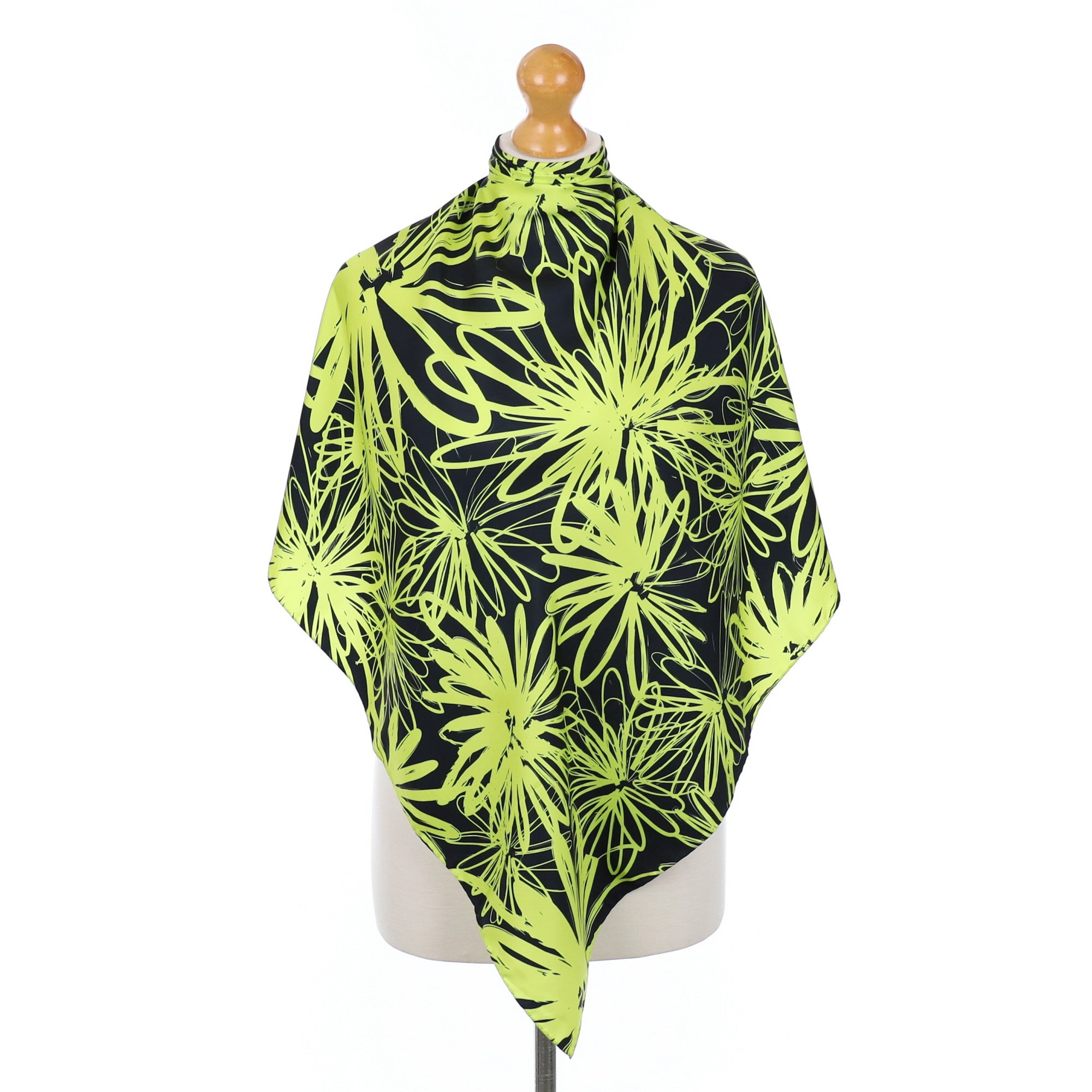 Clelia & Romy Floral Silk Scarf
