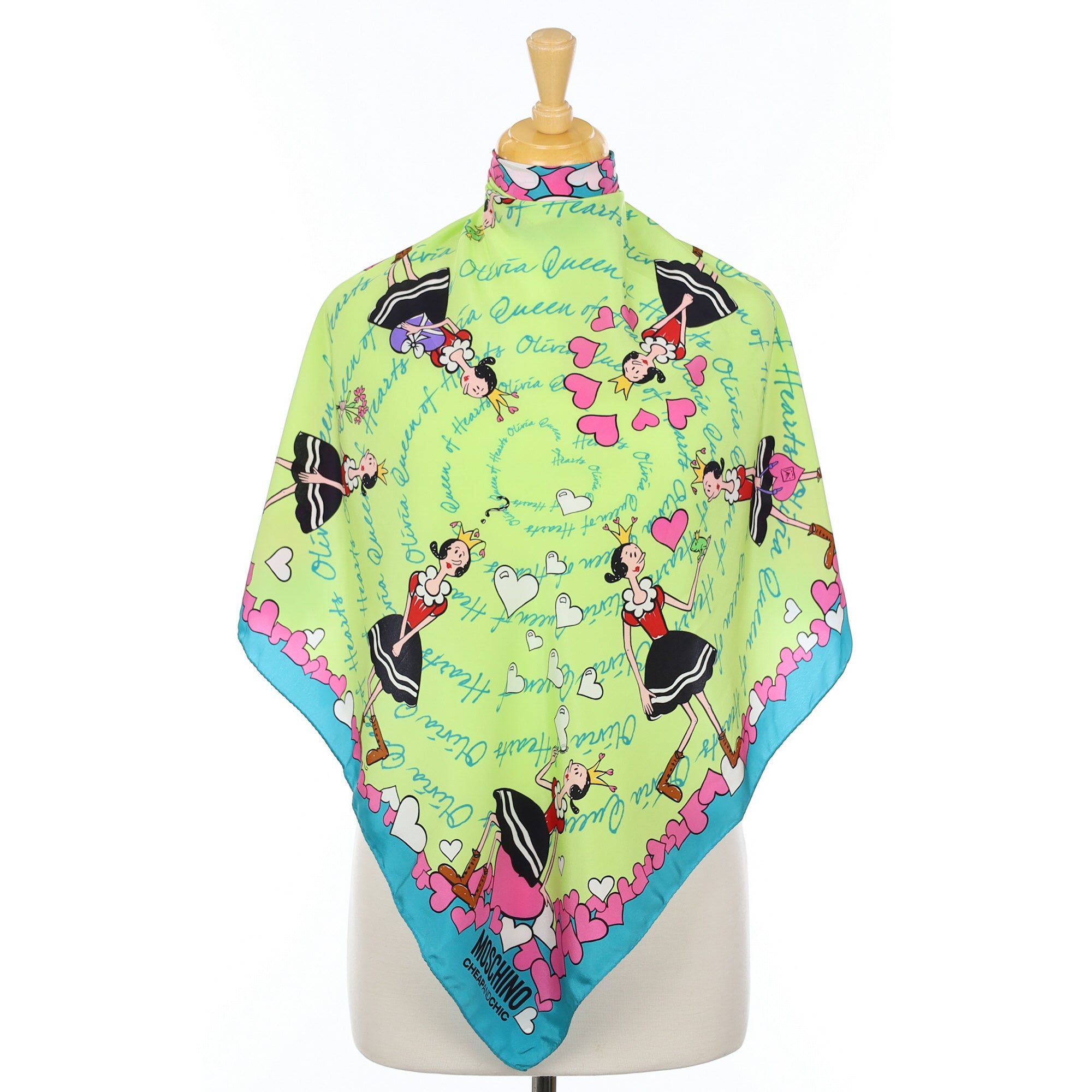 Moschino Silk Scarf