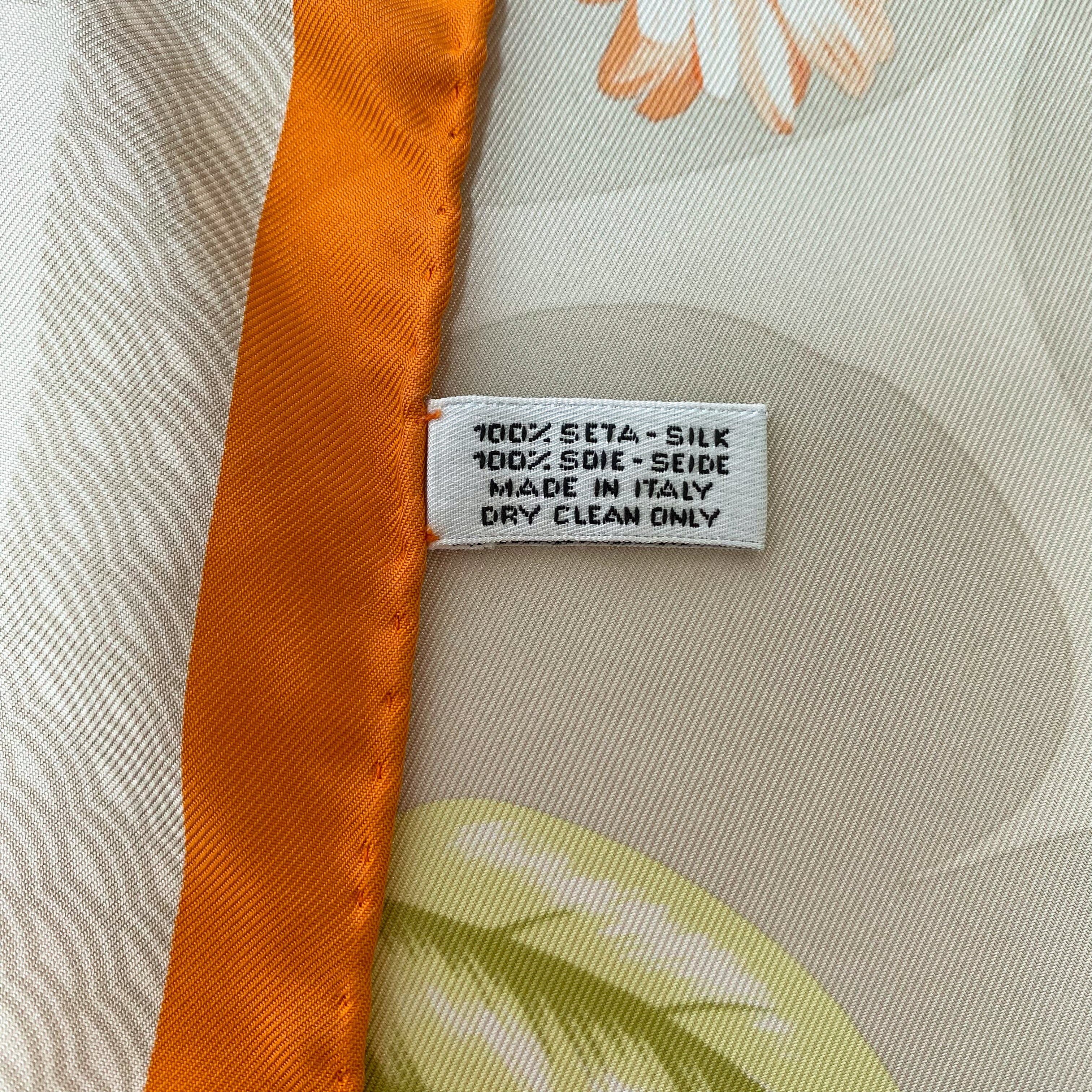 Patek Philippe Floral Silk Scarf