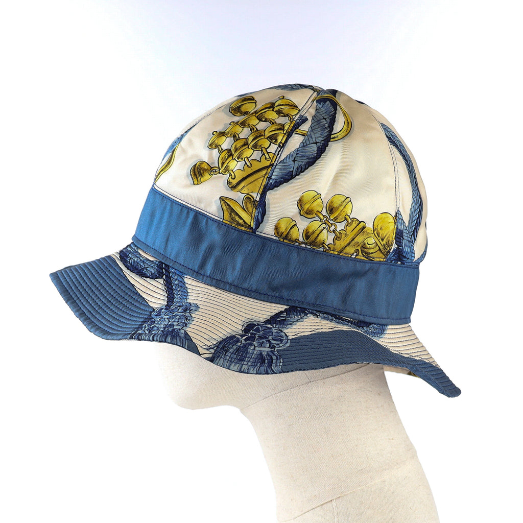 Hermès “Boutique Sport” Vintage Silk Sun Hat