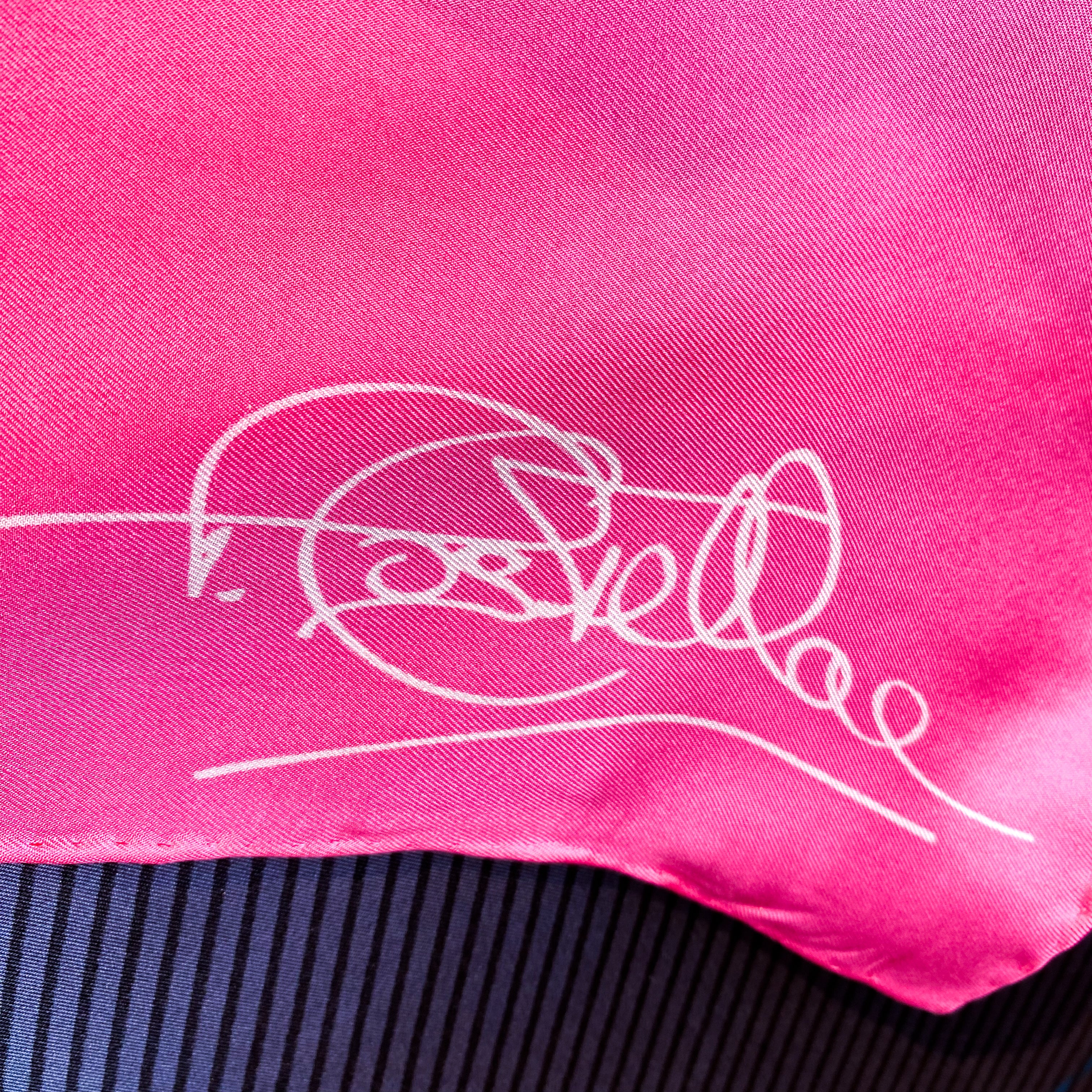 Paul Costello Modern Silk Scarf