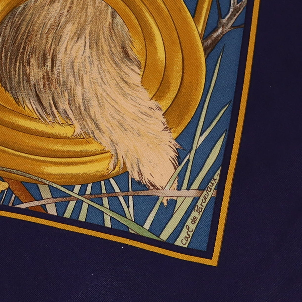 Hermès Chasse Au Bois Silk Scarf