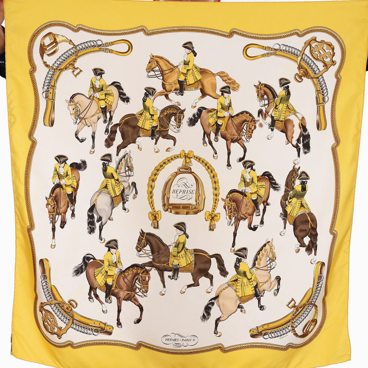 Hermès Reprise Silk Scarf