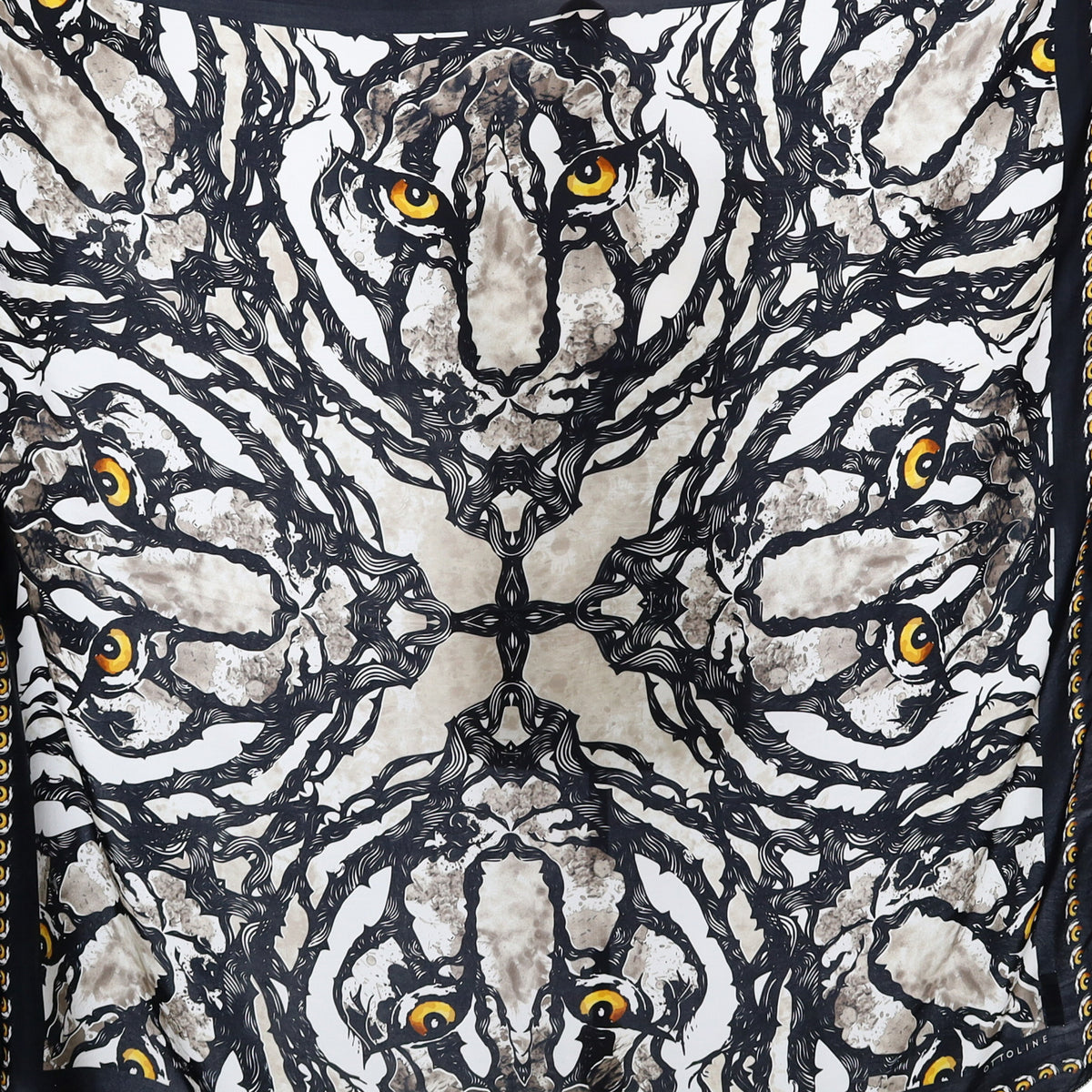 Brand New Ottoline Extra Large Designer Silk Scarf