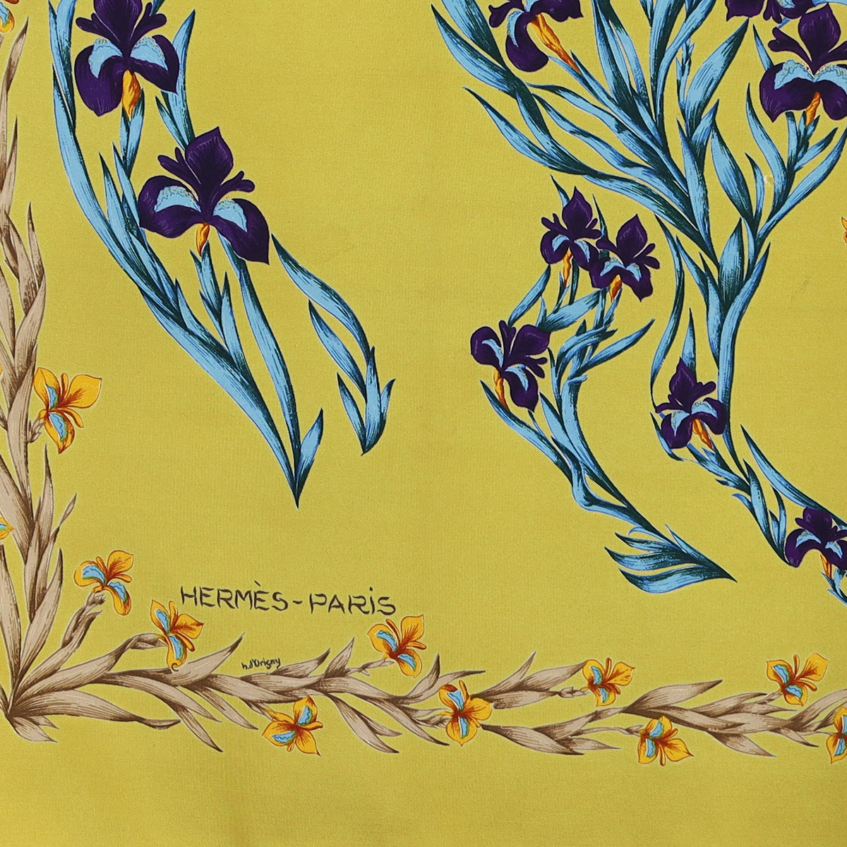 Hermès Cheval Fleuri Silk Scarf
