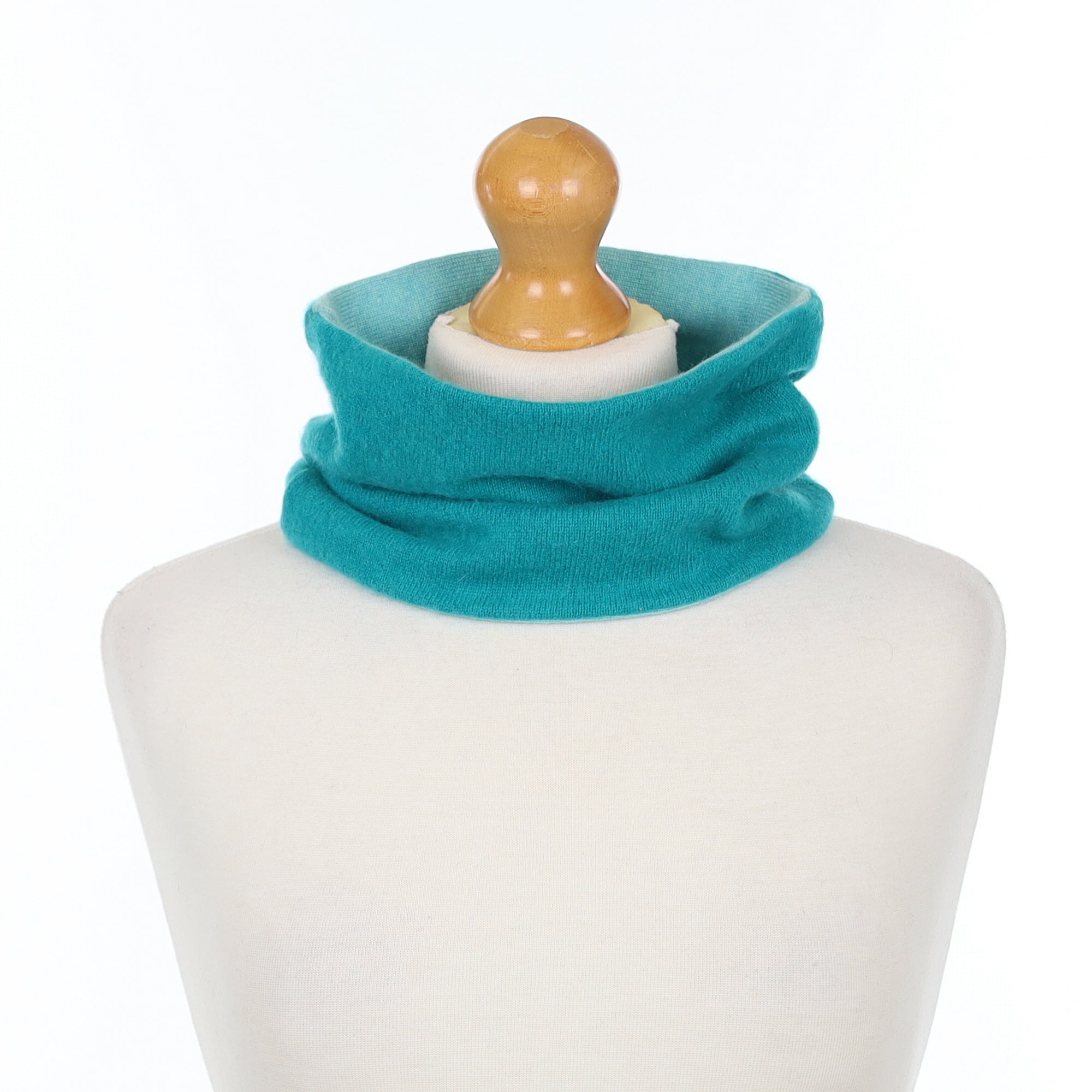 Turquoise and Aqua Neck Warmer