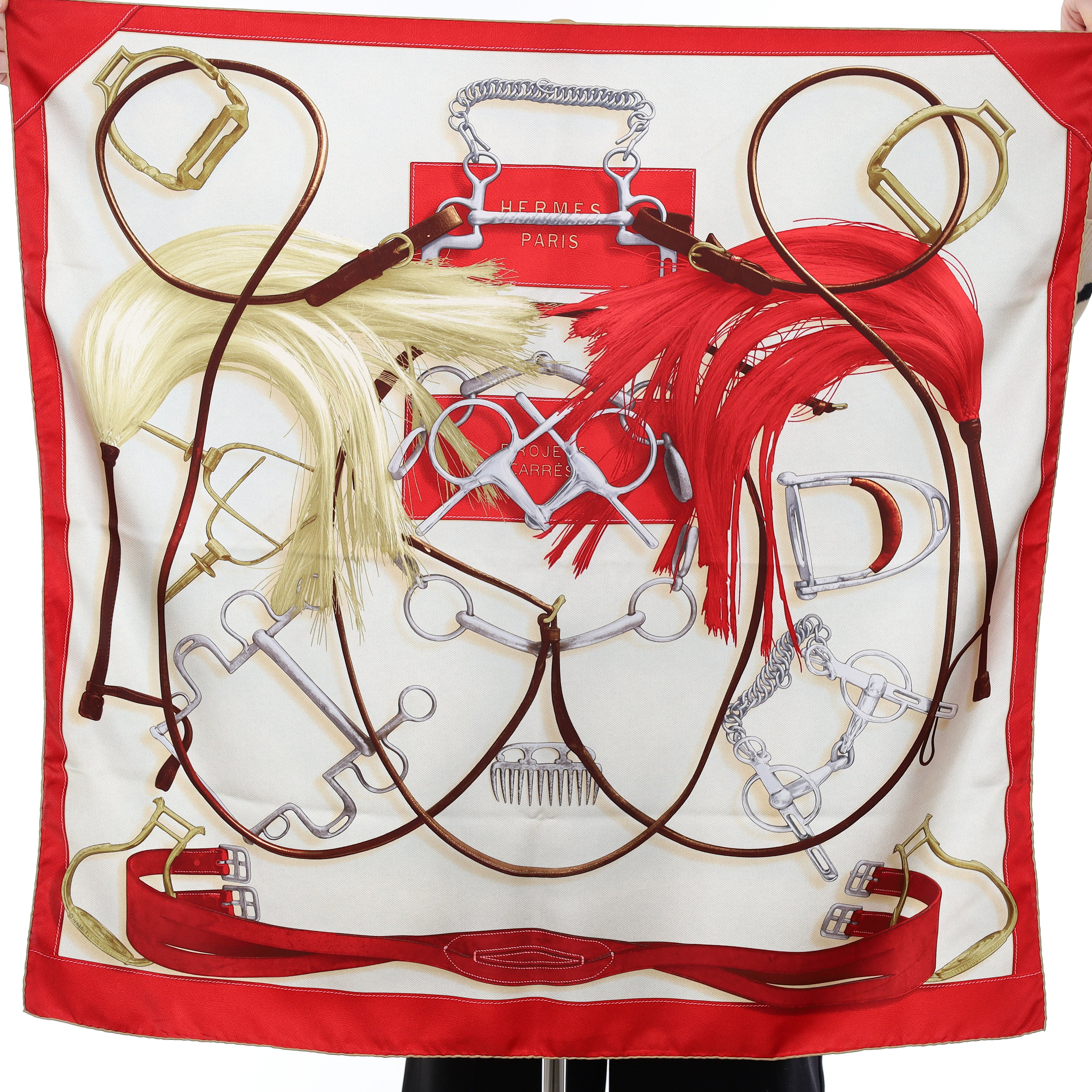 Hermès Projects Carrés Silk Scarf