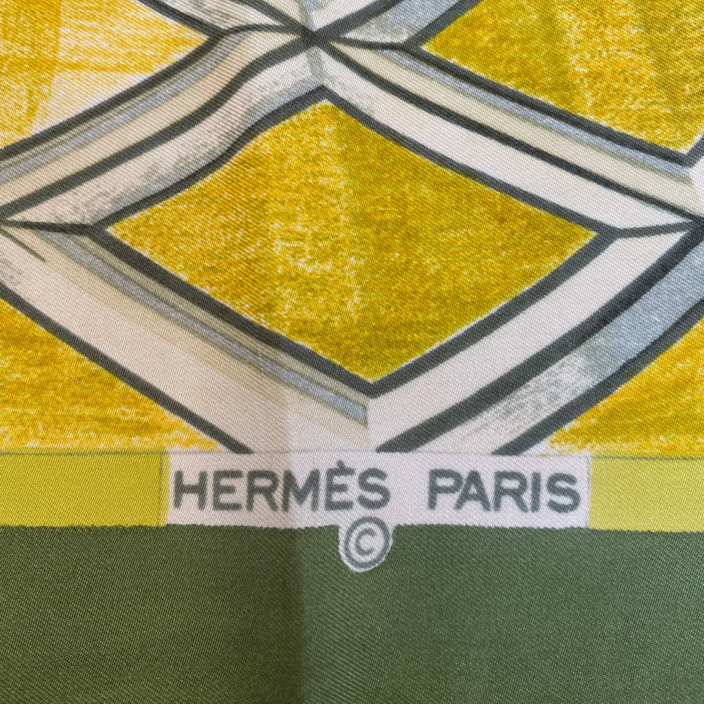 Hermès Vertiges Silk Scarf Quite Rare