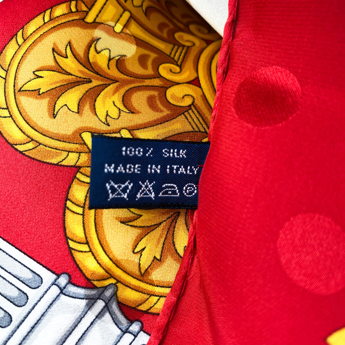 Reuato Balestra Italian Silk Scarf