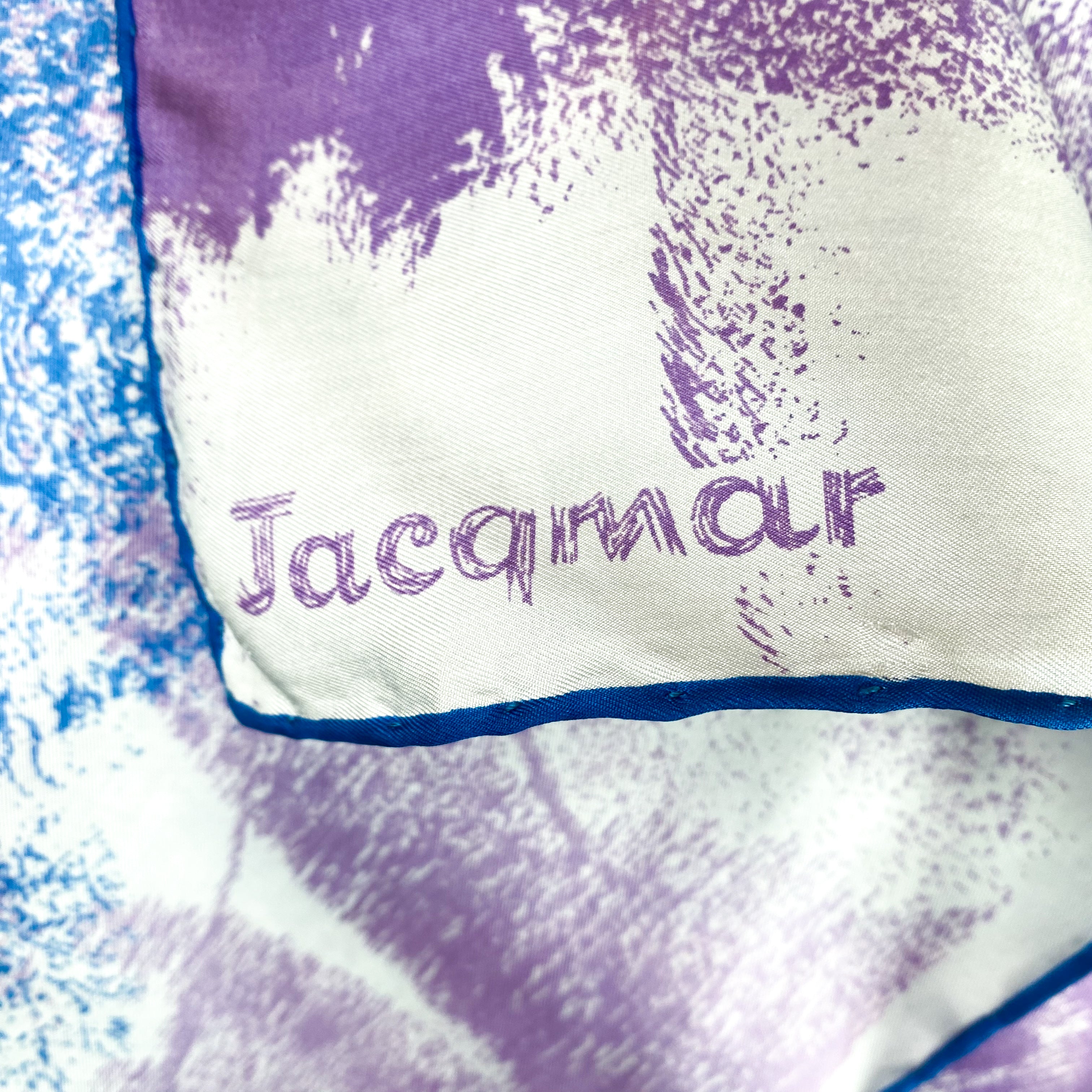 1960s Jacqmar Vintage Silk Scarf