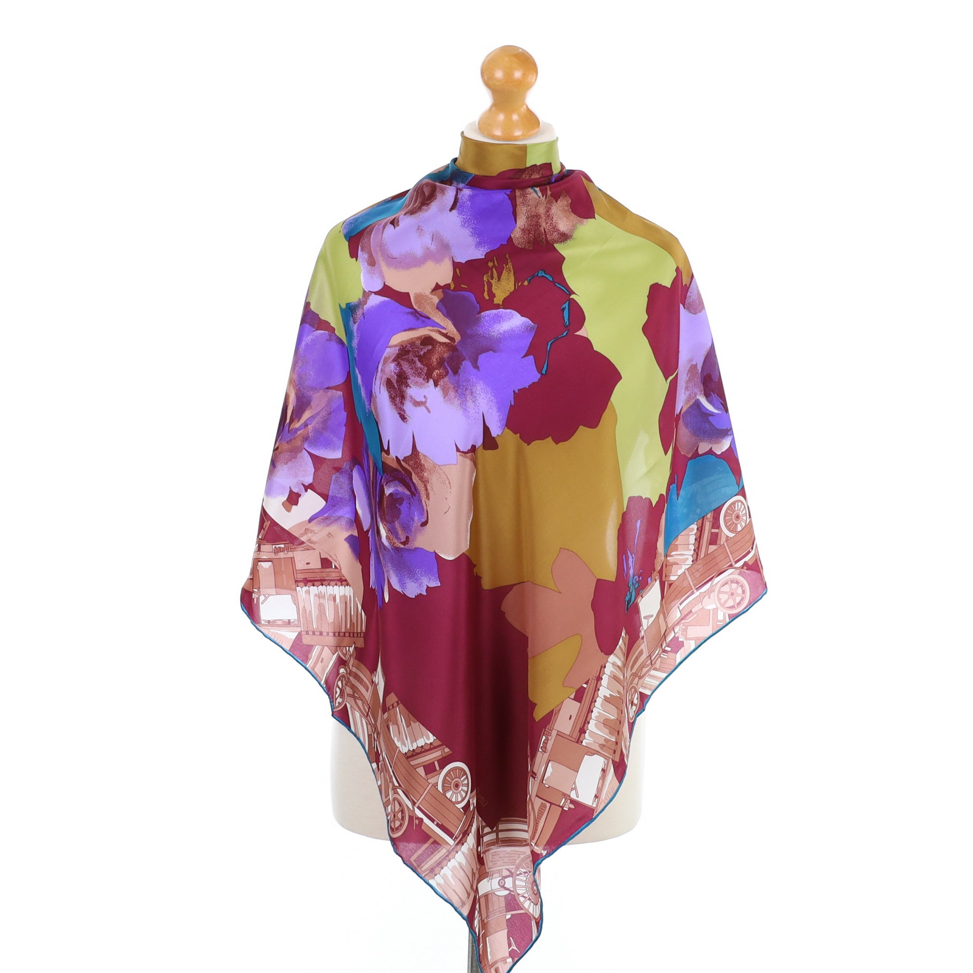 Immaculate Mercedes Benz Silk Scarf