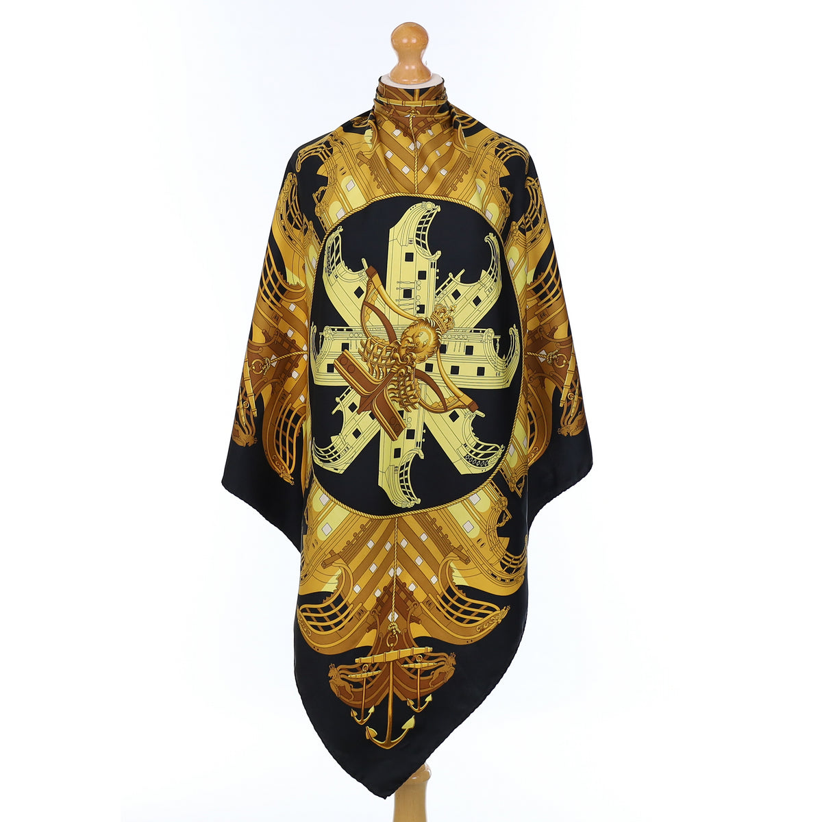 Hermès Proues Silk Scarf