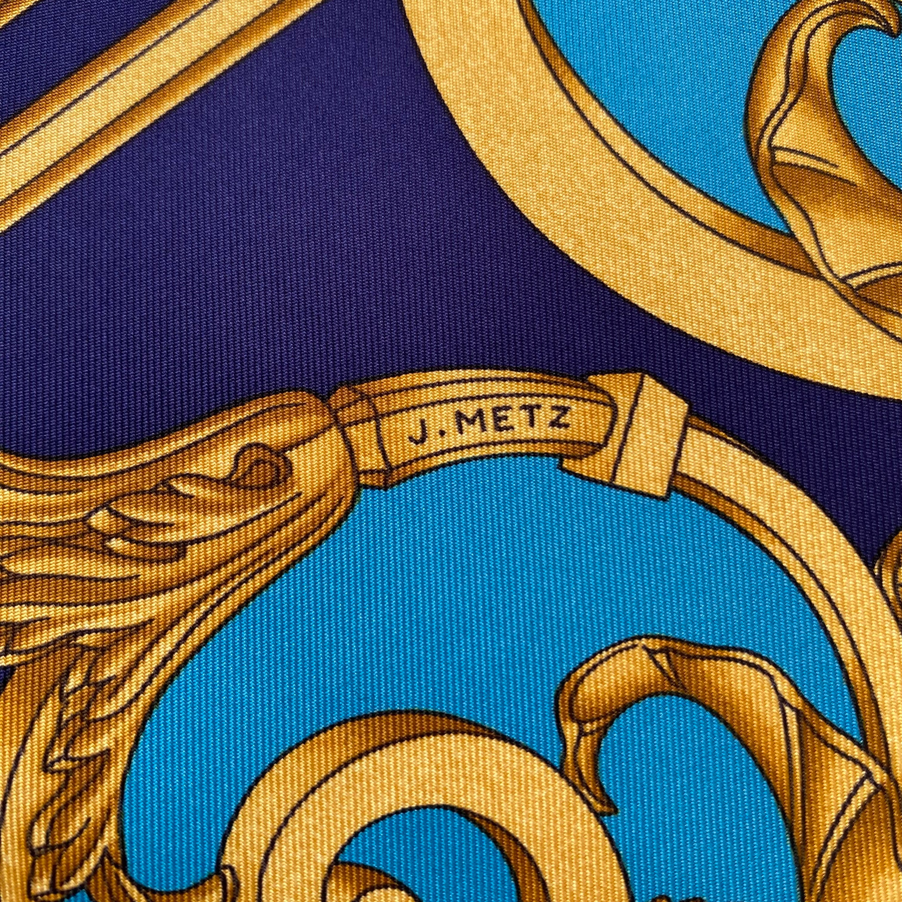 Hermès Les Tuiceries Silk Scarf
