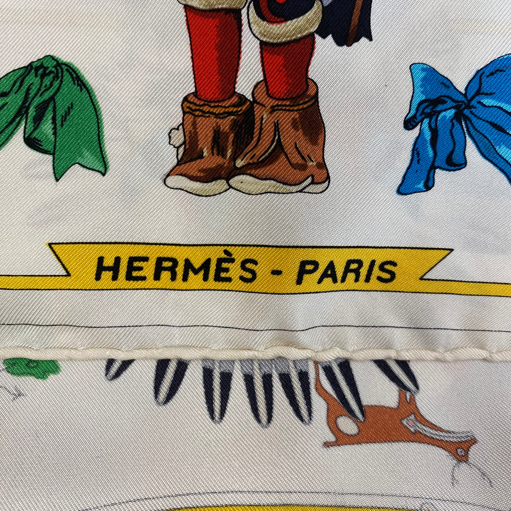Hermès Kachinas Silk Scarf Rare